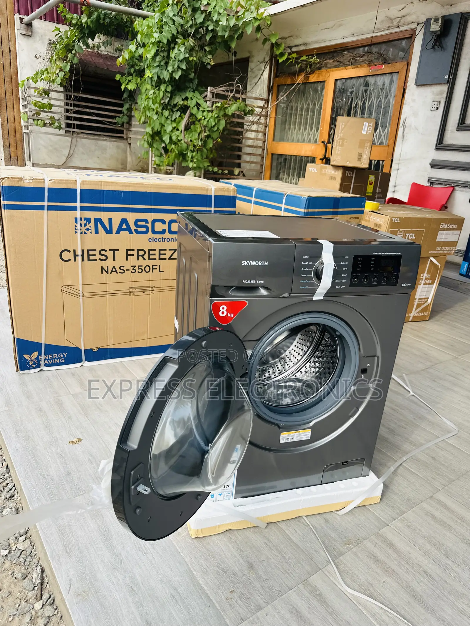 Better Deal on Skyworth 8kg Front Load Washing Machine