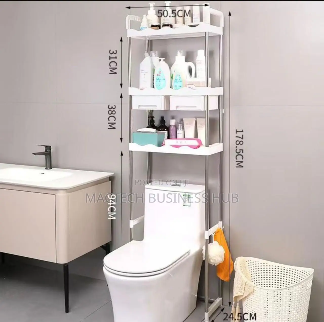 Toilet Rack With Drawer