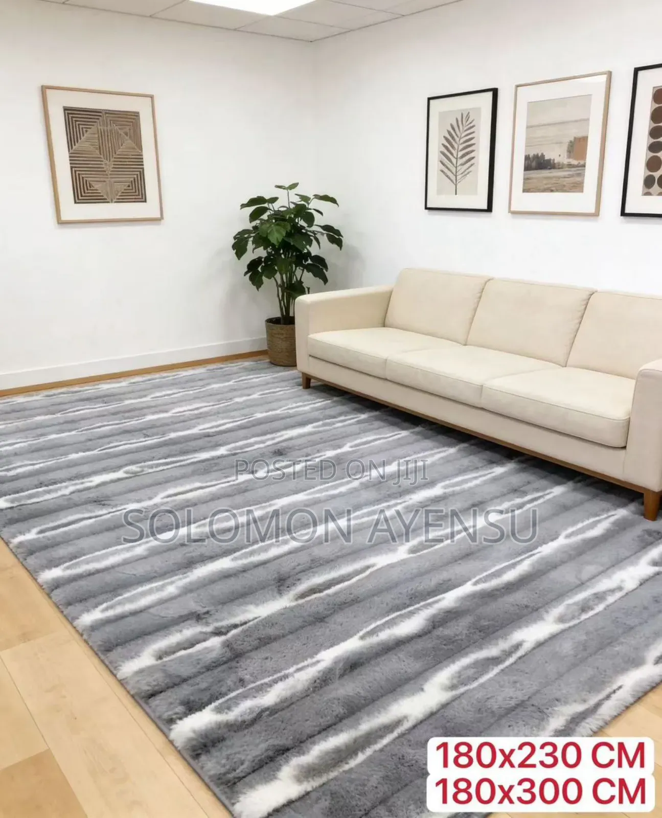 Quality Design Rabbit Hair Carpet Available in Different Colours