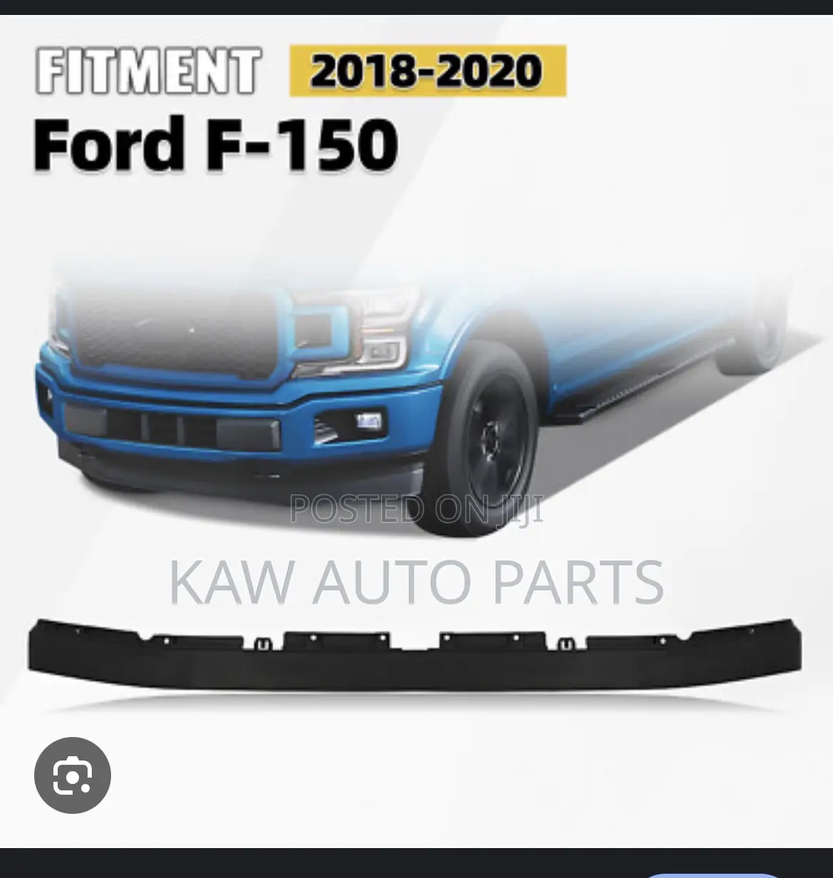 2018,2019,2020 Front Bumper Lower Valance Panel For Ford F150