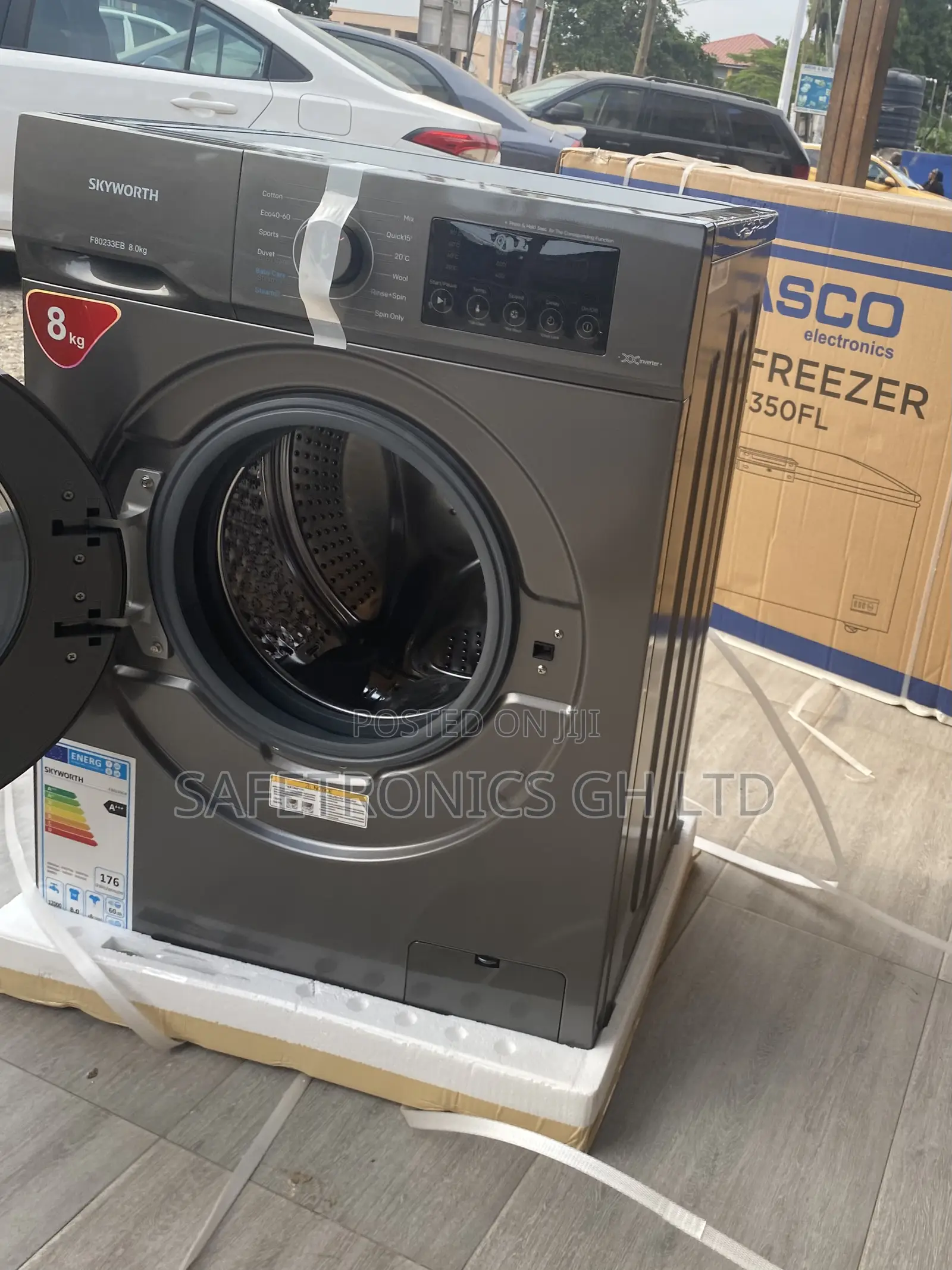 Affordable New 8kg Frontload Skyworth Full Automatic Washer