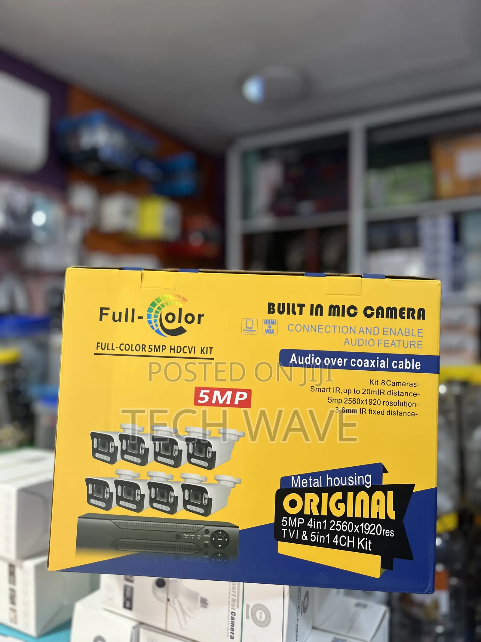 8 Channels CCTV Camera Kit