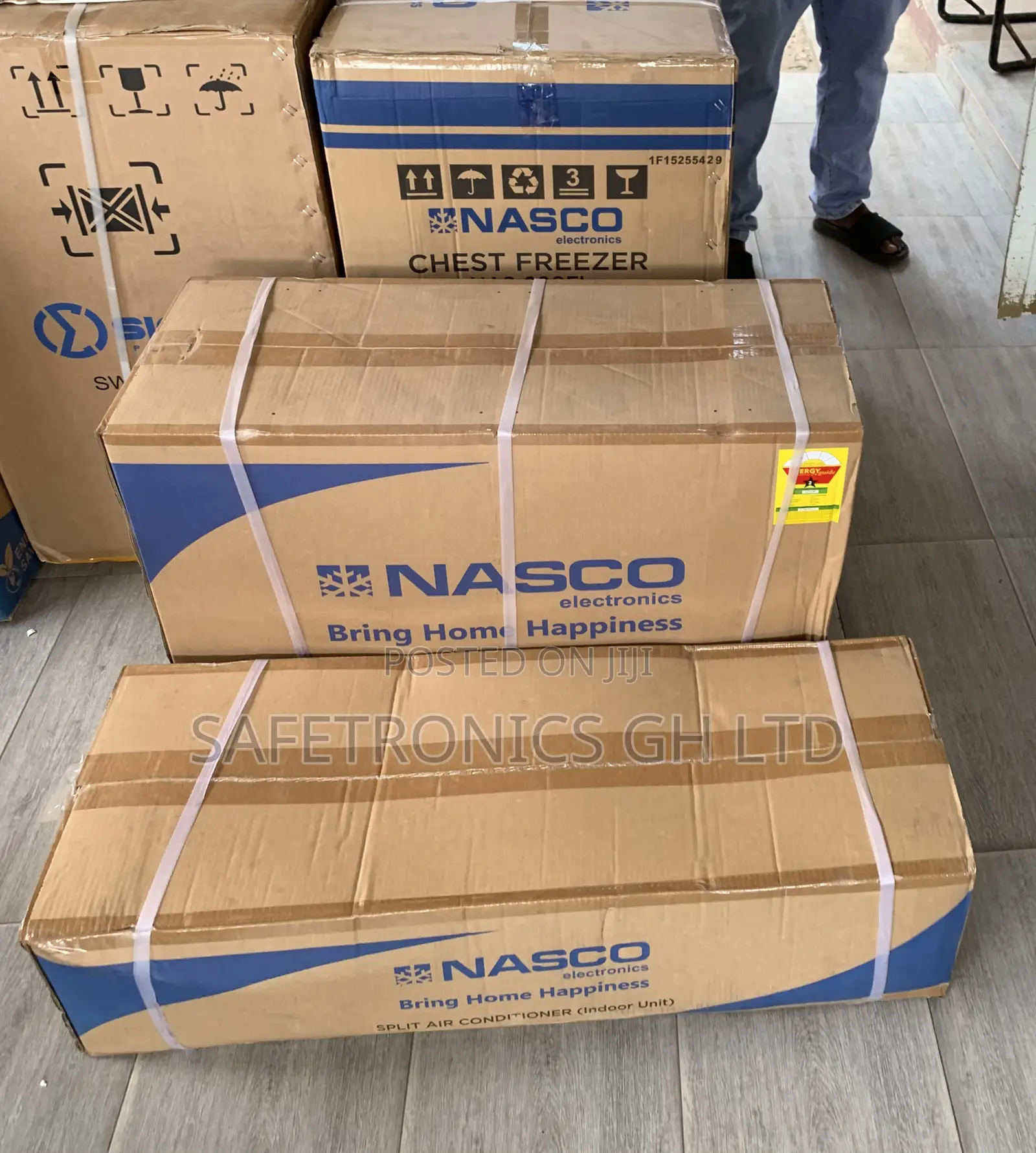 Eco-Friendly Nasco Dual Inverter Split 1.5hp White Electric Ac