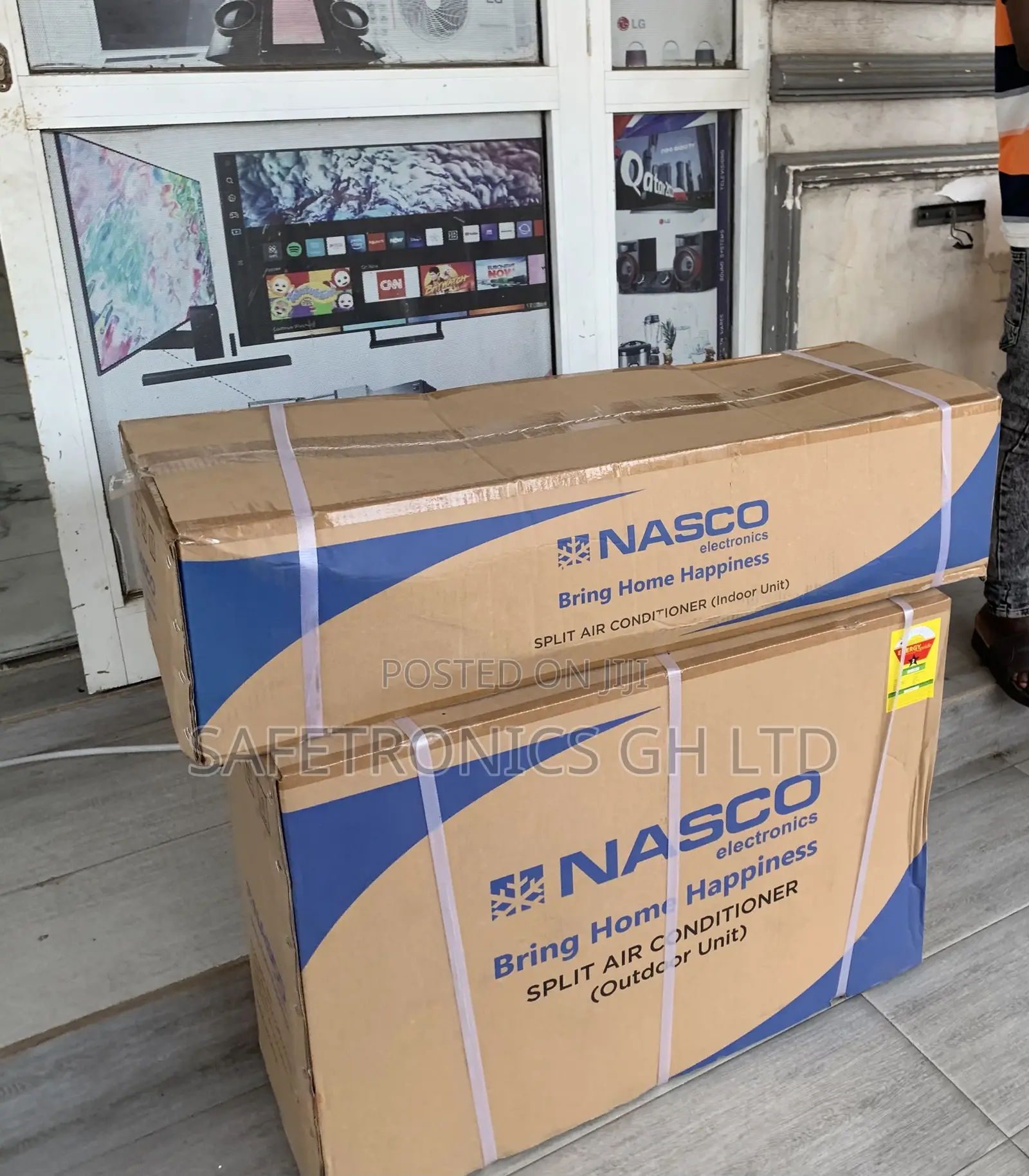 Top Notch Nasco 1.5hp Split R410a White Dual Inverter Ac