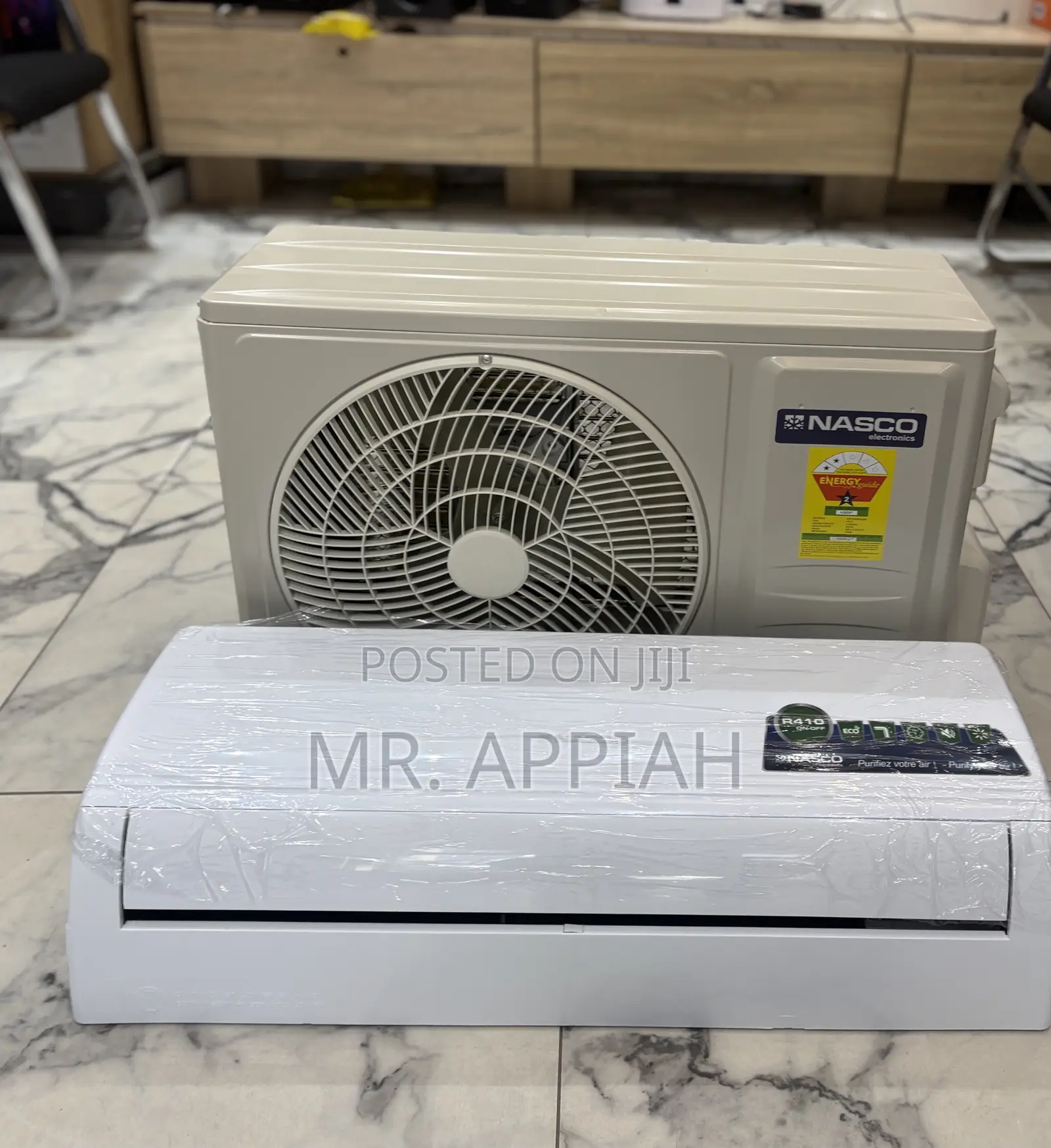 High Efficiency Nasco 1.5hp Split Dual Inverter Air Conditioner.