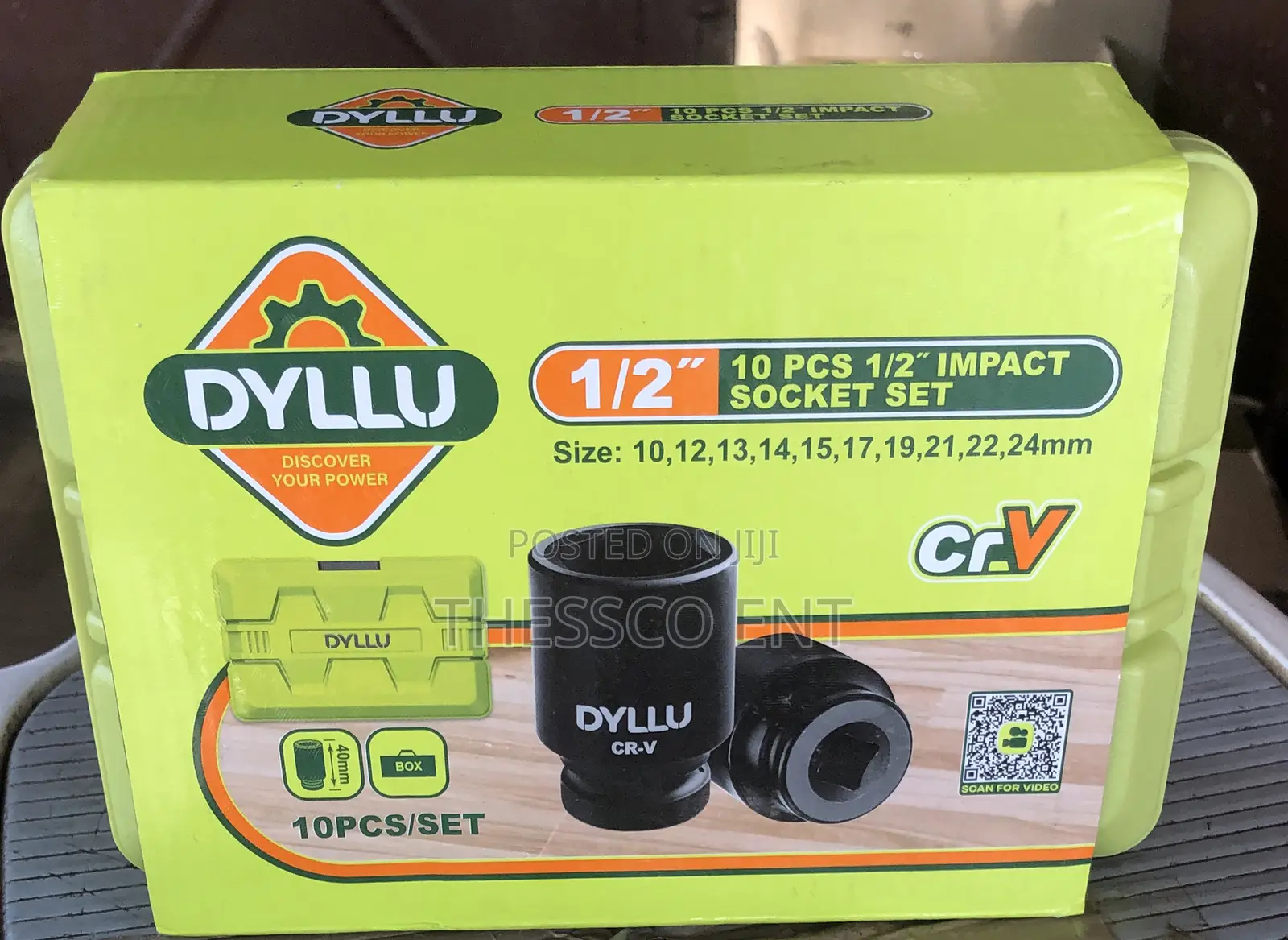 1/2” Impact Socket Set