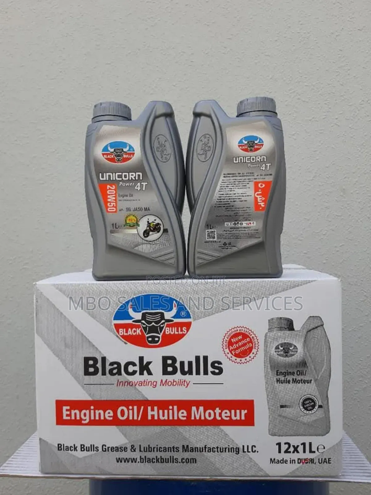 Black Bulls Unicorn Power 4t Engine Oil