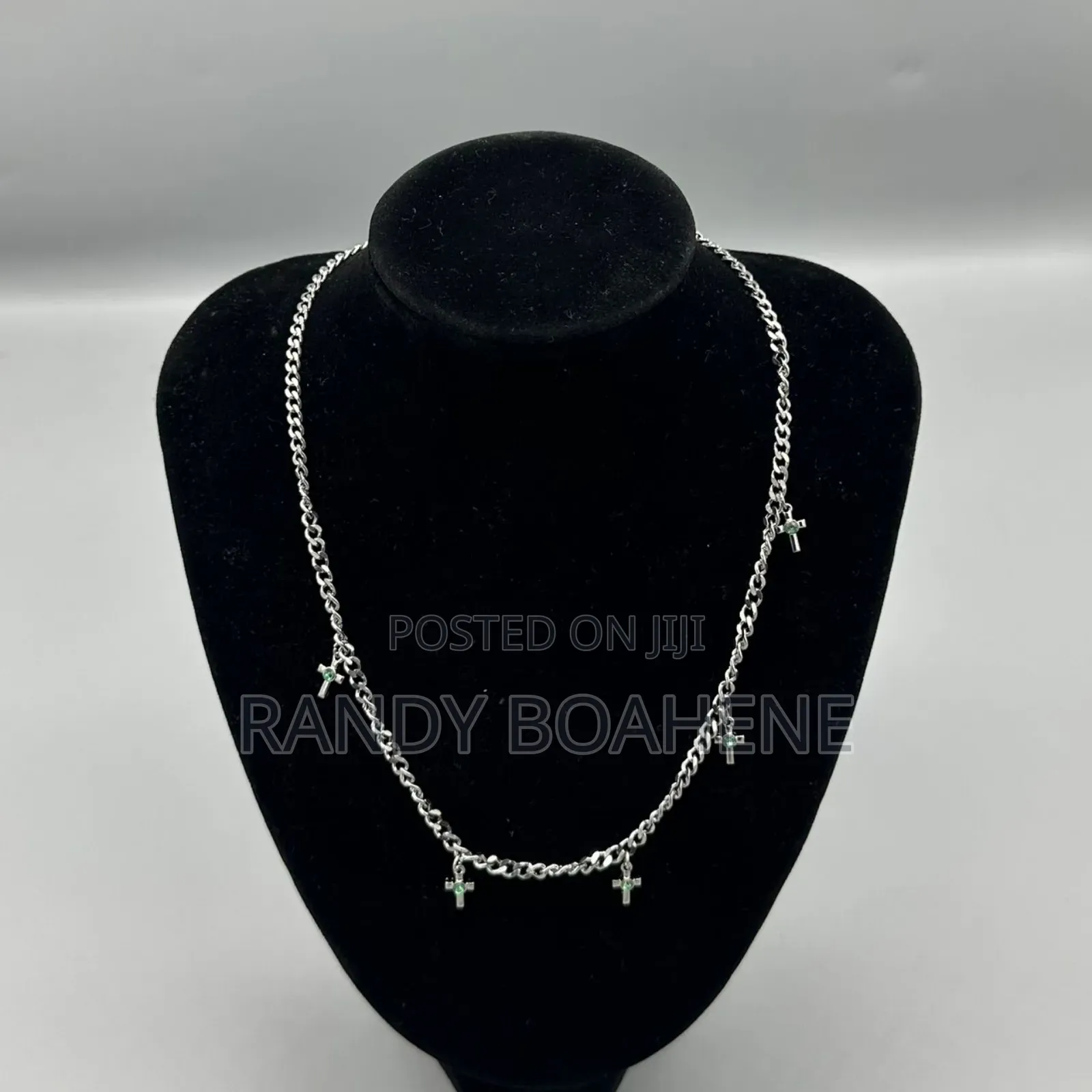Gothic Halo Drop Necklace