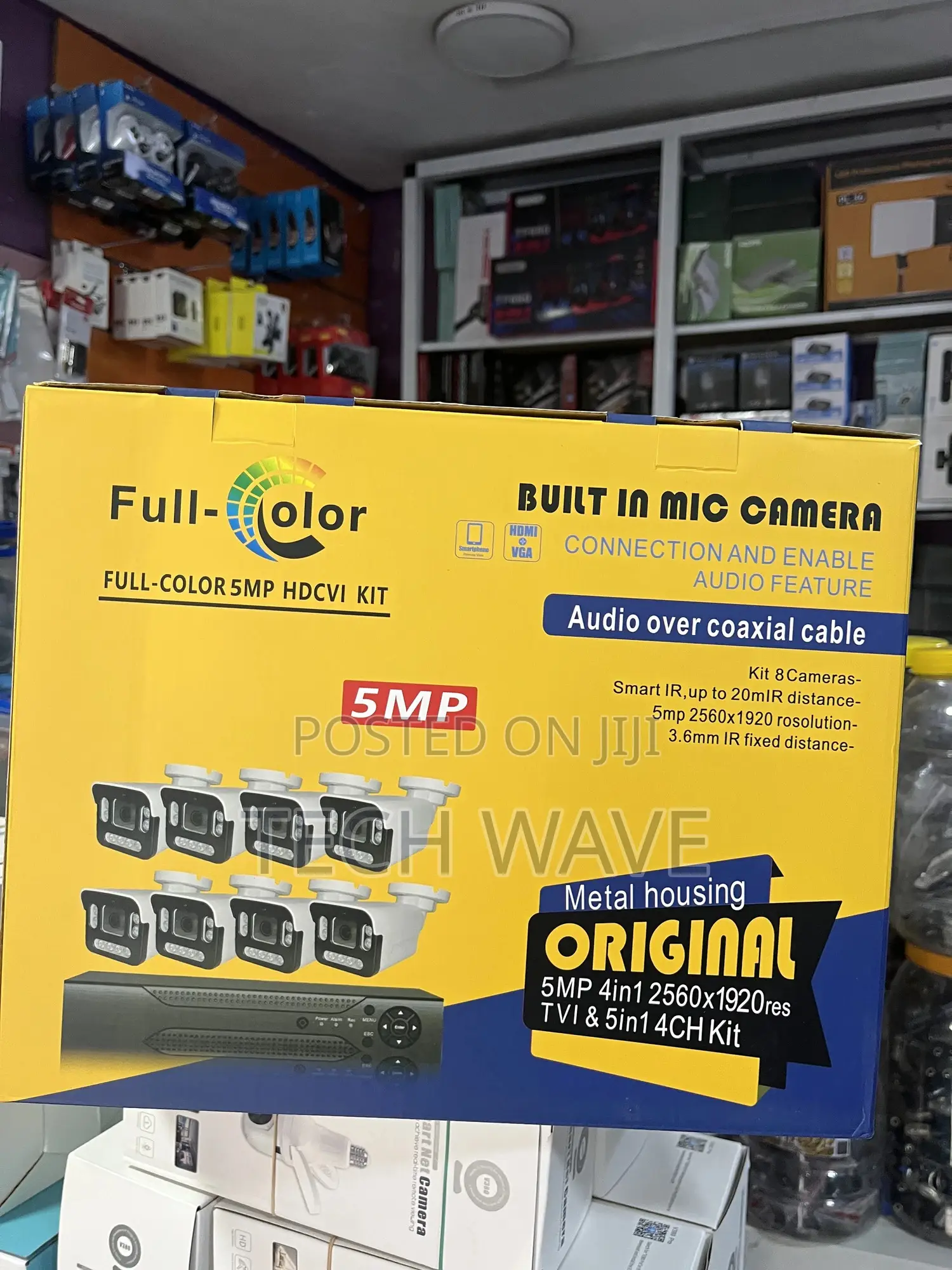 8 Channels CCTV Camera Kit