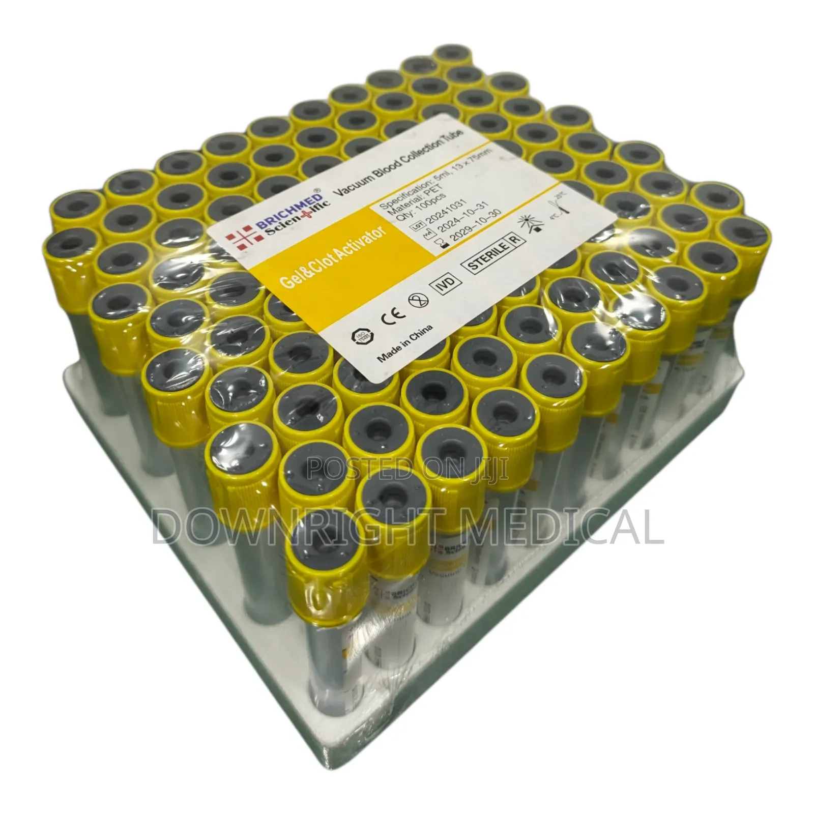 SST / Gel Clot Activator Tubes (Plastic)