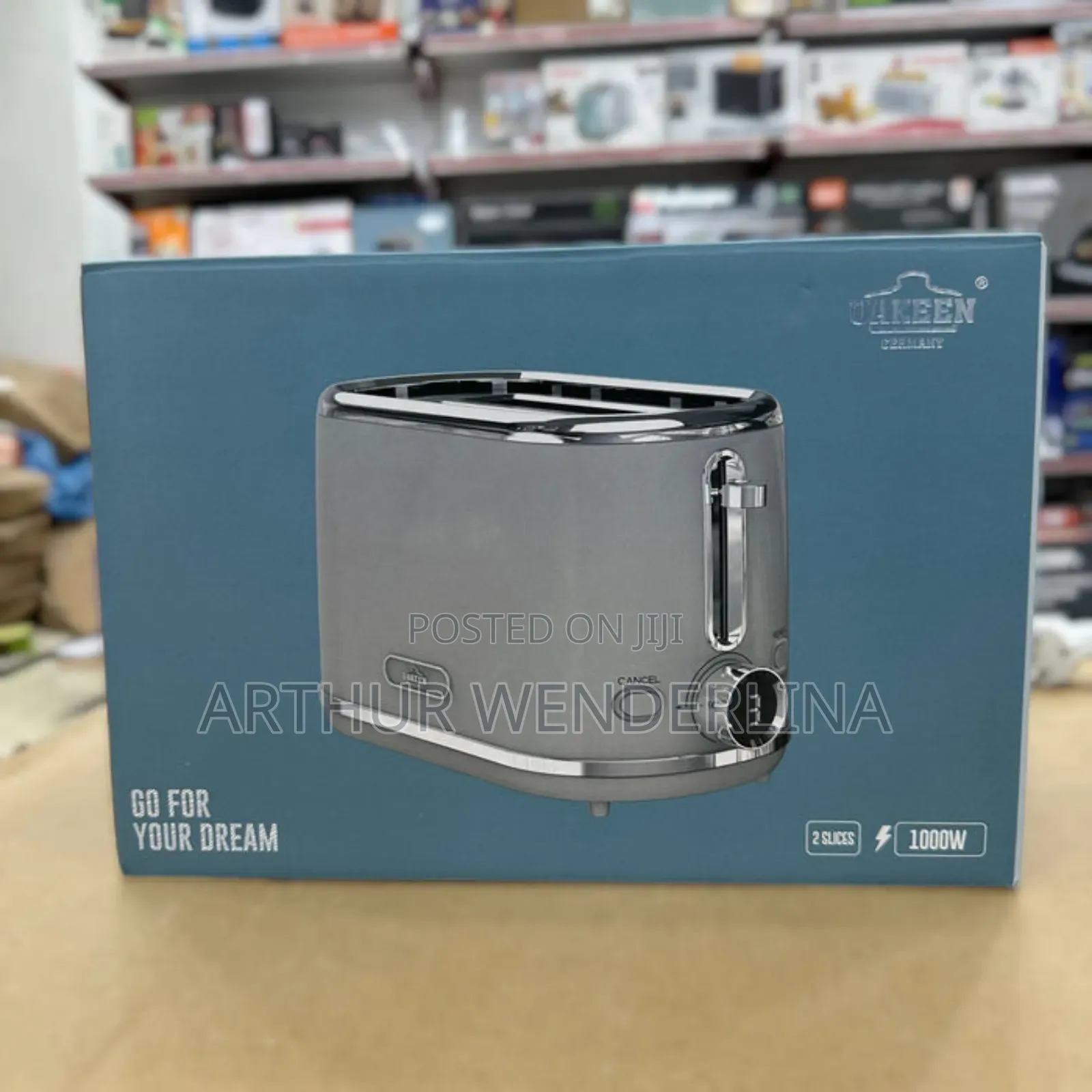 Uakeen 2 Slice Toaster Machine