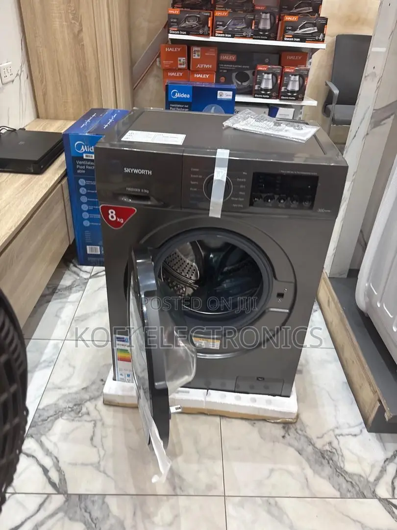 Skyworth 8kg Front Loading Washer Energy-Saving Performer