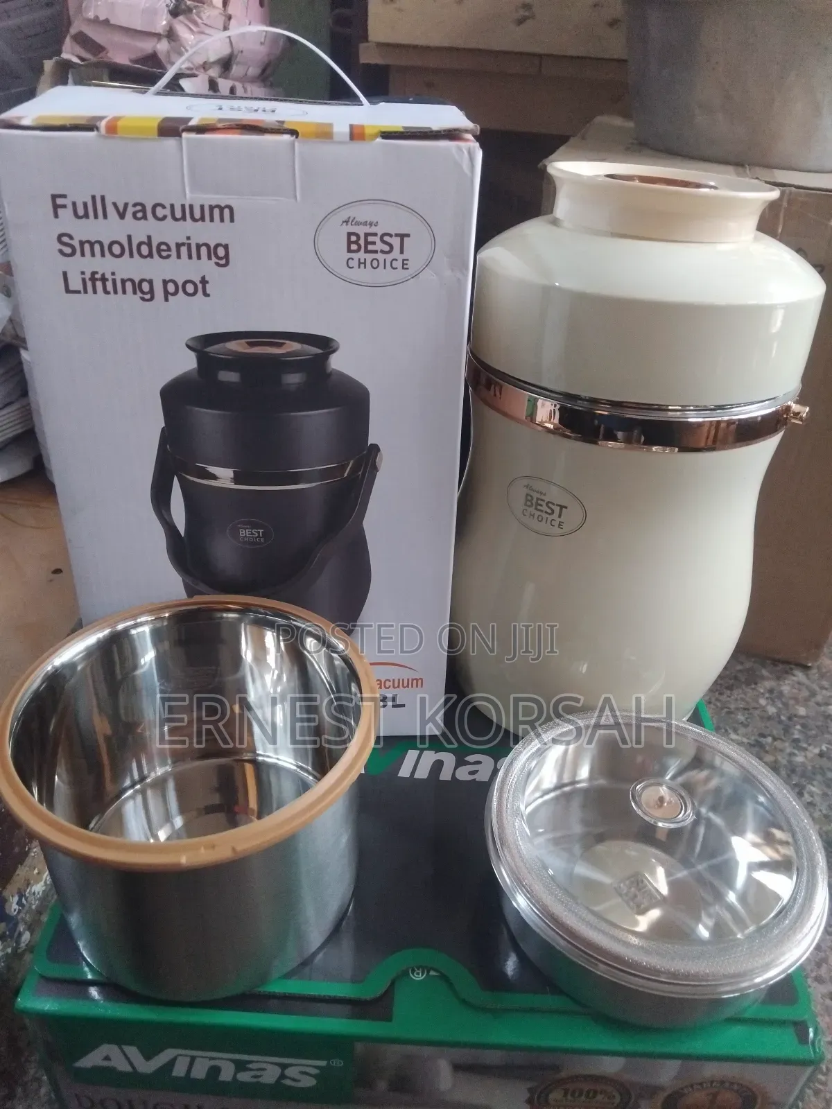 (12 Hours).8l Full Vaccuum Smoldering Lifting Pot