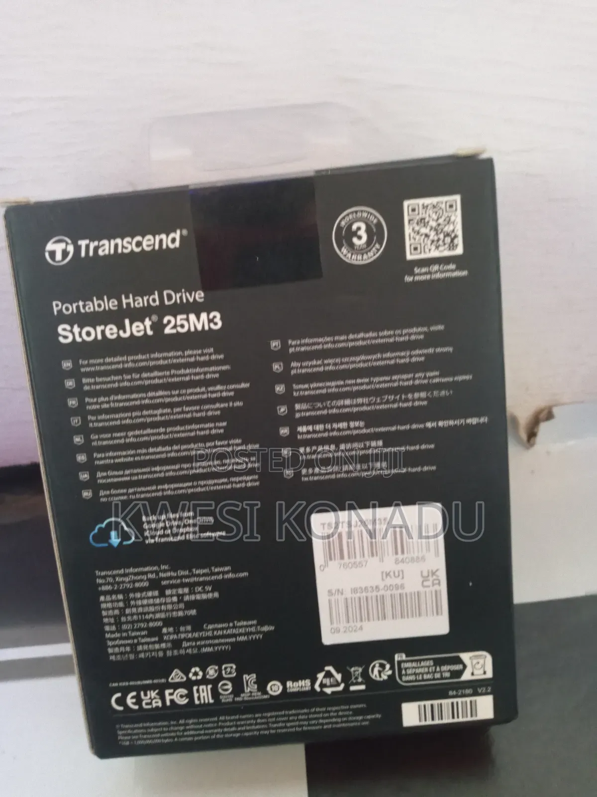 2026 Transcend 2tb External Hard Drive