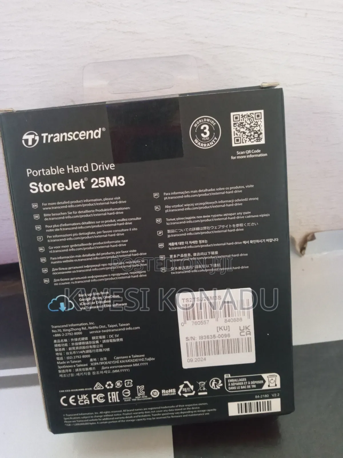 2026 Transcend 2tb External Hard Drive
