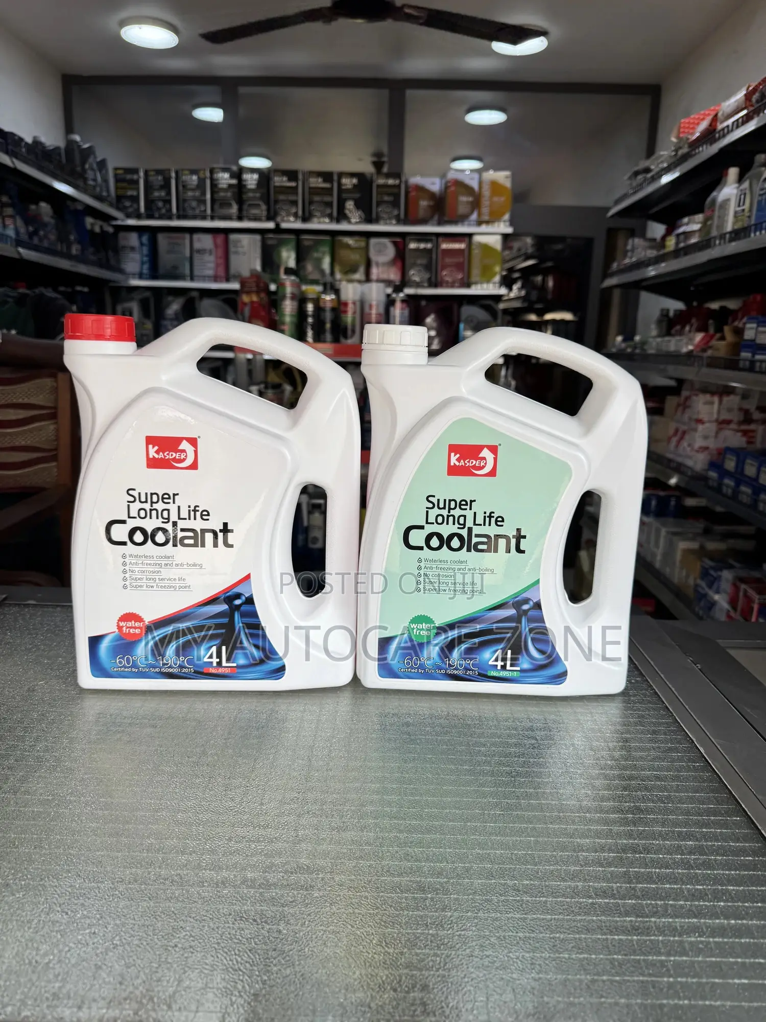 Waterless Radiator Coolant - Water Free - 100% Oil Base Coolant Kasder