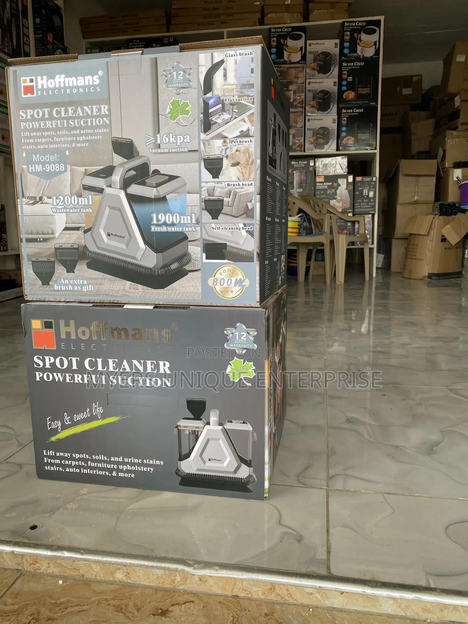 Hoffmans Powerful Suction Wet Vacuum Cleaner