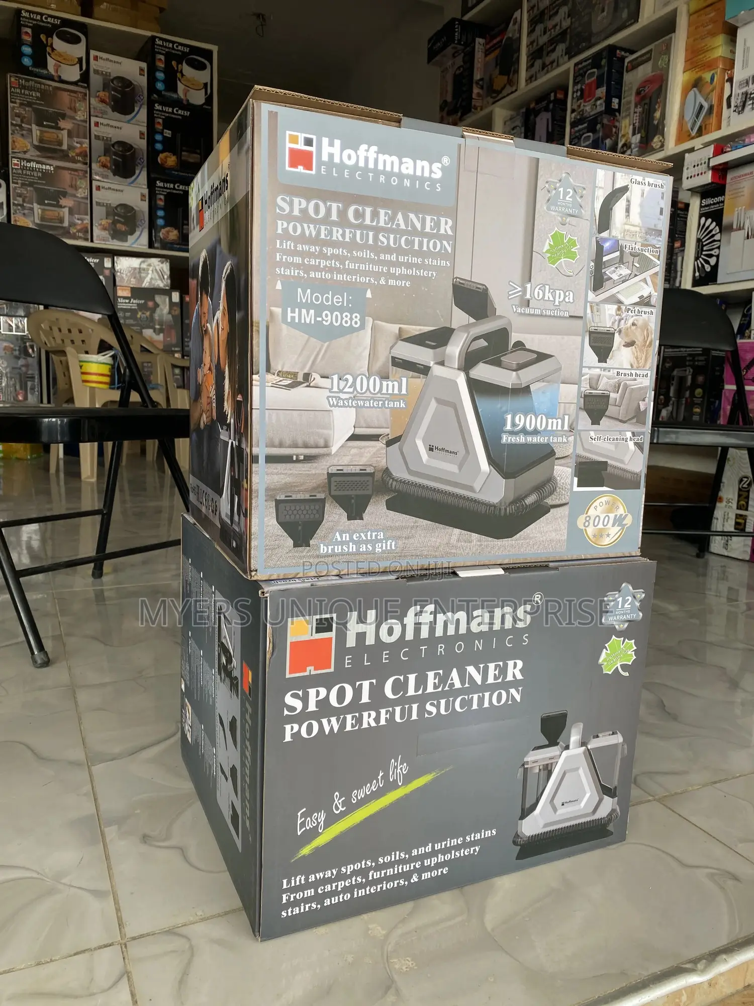 Hoffmans Wet Sweep and Urine Remover Vacuum Cleaner
