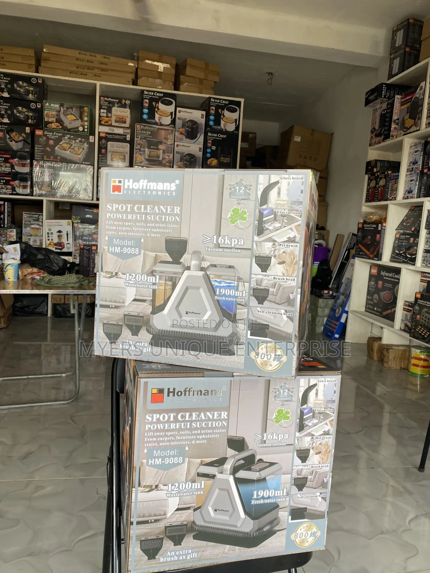 800w Hoffman Water Vacuum Cleaner