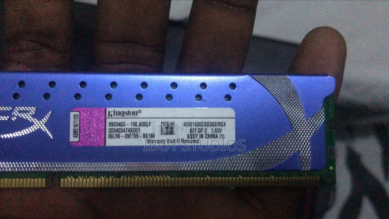 Kingston Hyperx Ram 16gb (4×4) Ddr3