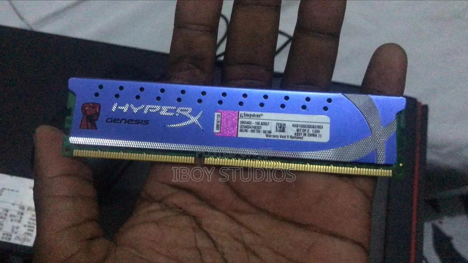 Kingston Hyperx Ram 16gb (4×4) Ddr3