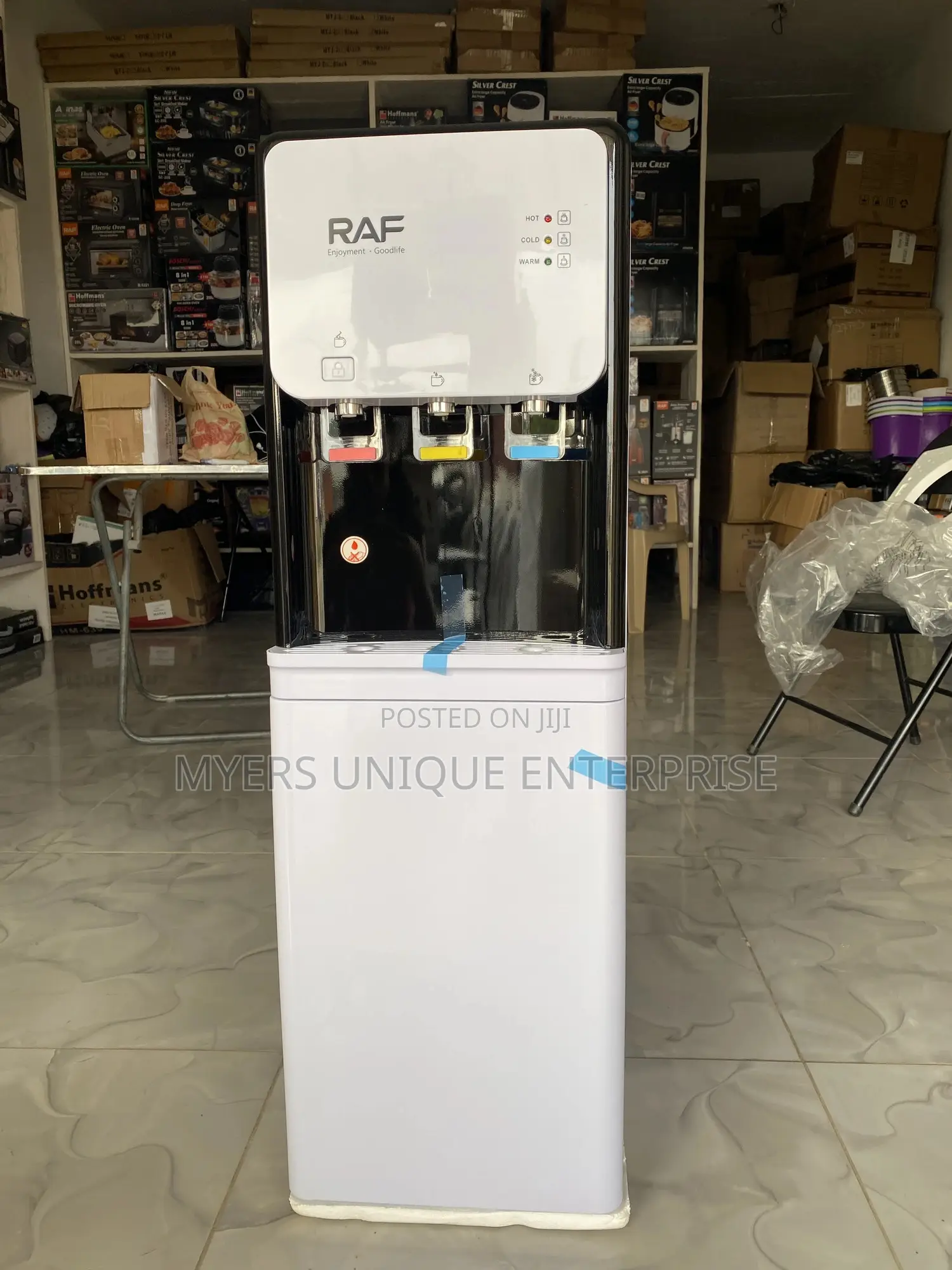 Double Presently Burning Raf Water Dispenser