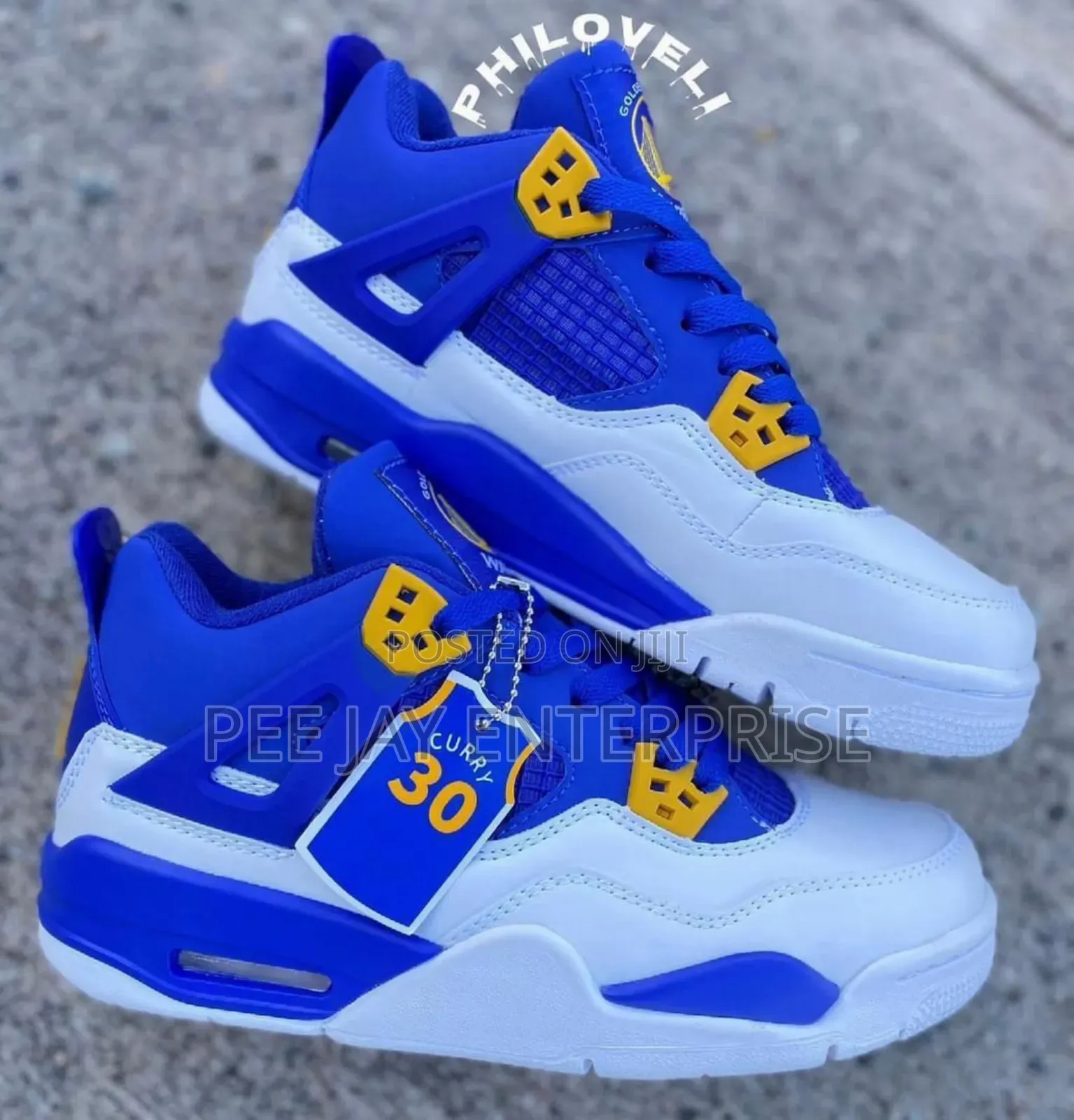 Nike Air Jordan 4 Retro Curry Sneakers