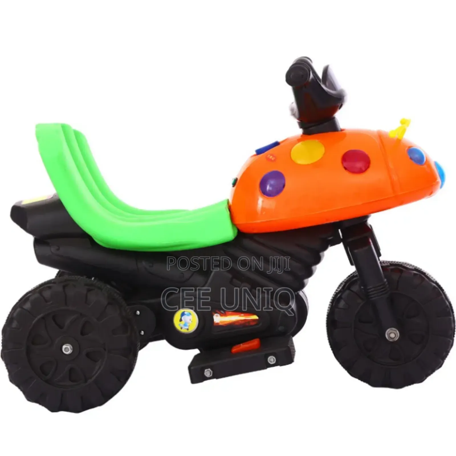 Three Wheels Rechargeable Mini Music Light Electric Kid's Motorcycles