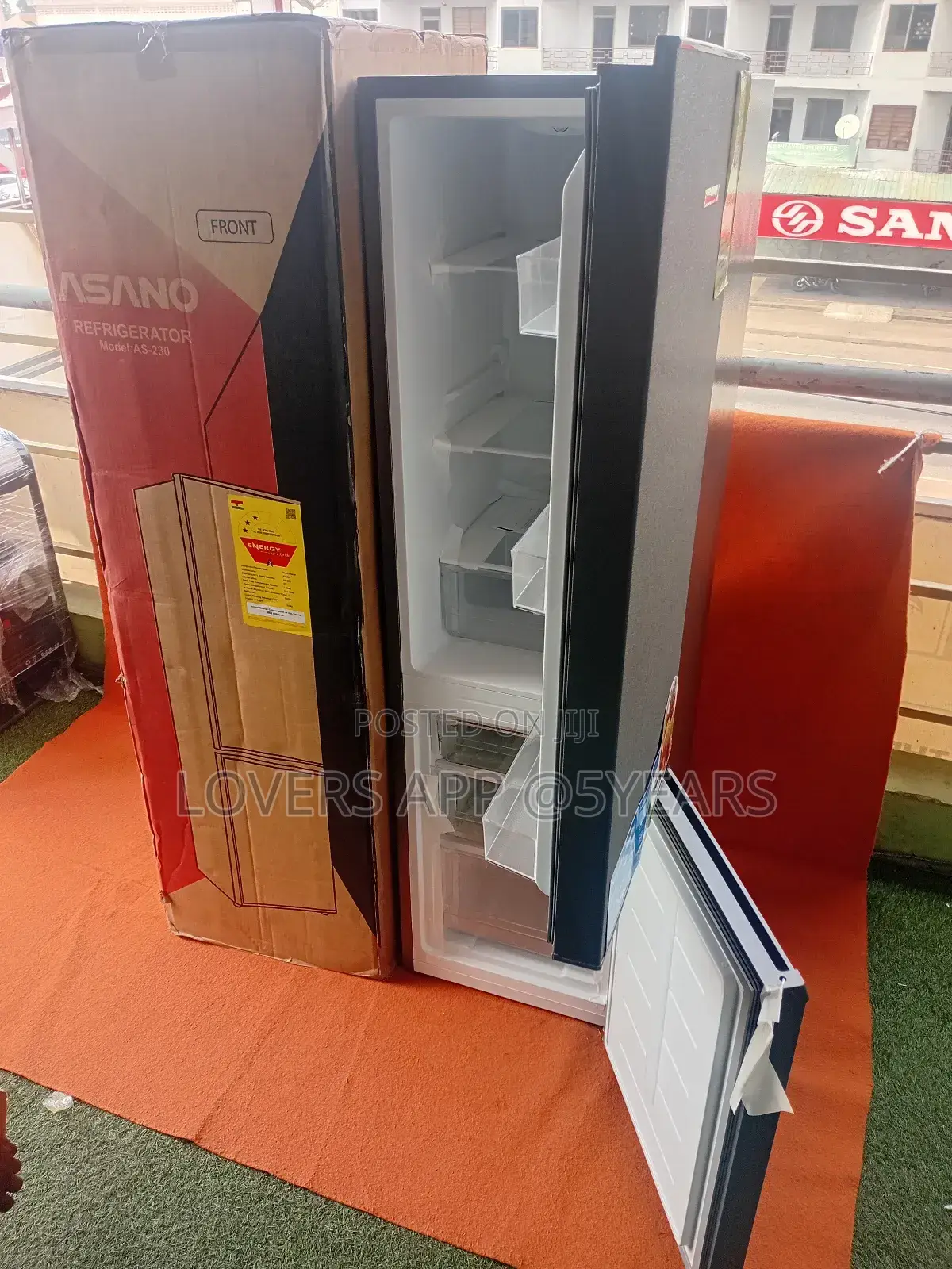 Powerful Cooling Refrigerator, 230l Asano Refrigerator