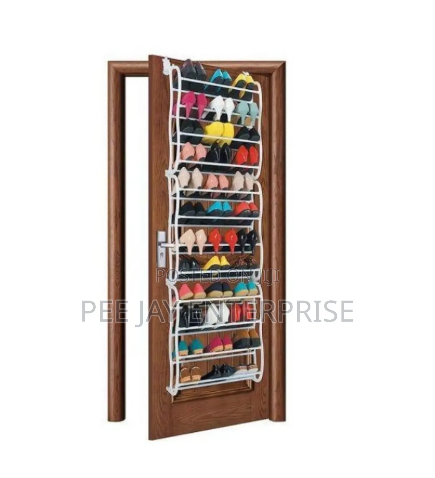 36-Pair Over-the-Door Shoe Rack.