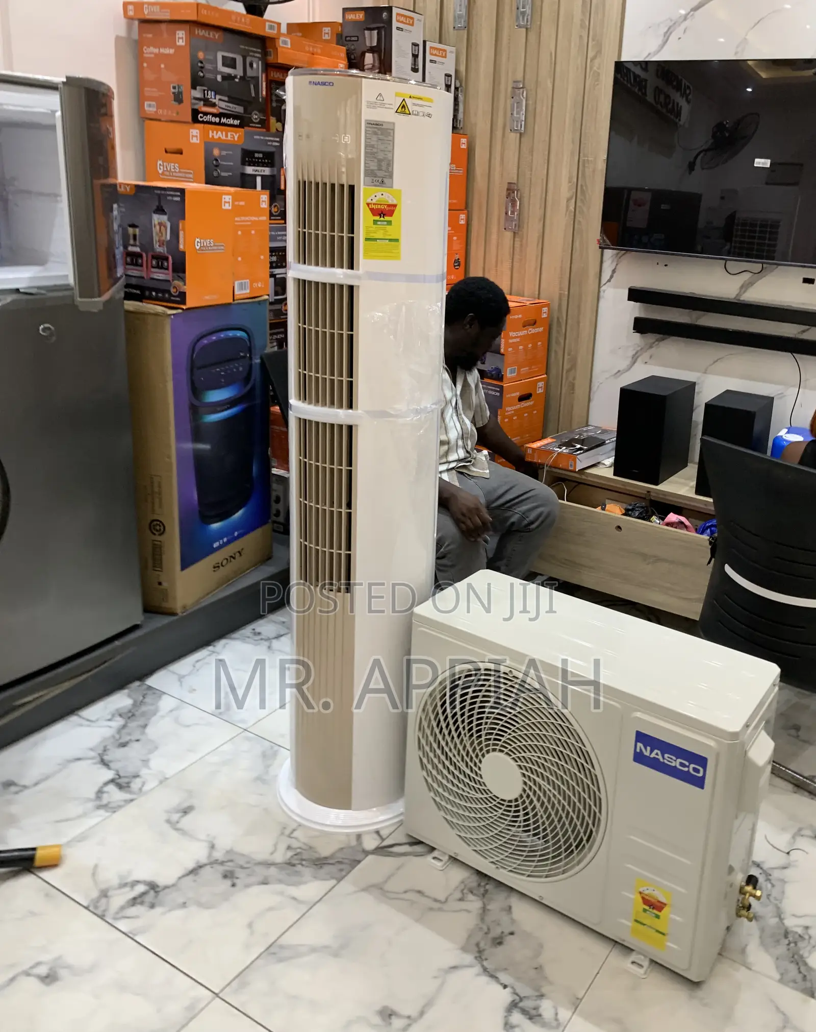 Extremely Chiling Nasco 2.5hp Floor Standing Air Conditioner(White)
