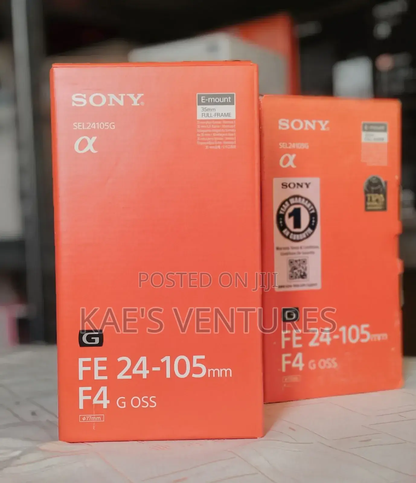 Sony Fe 24-105mm F/4g Oss Lens