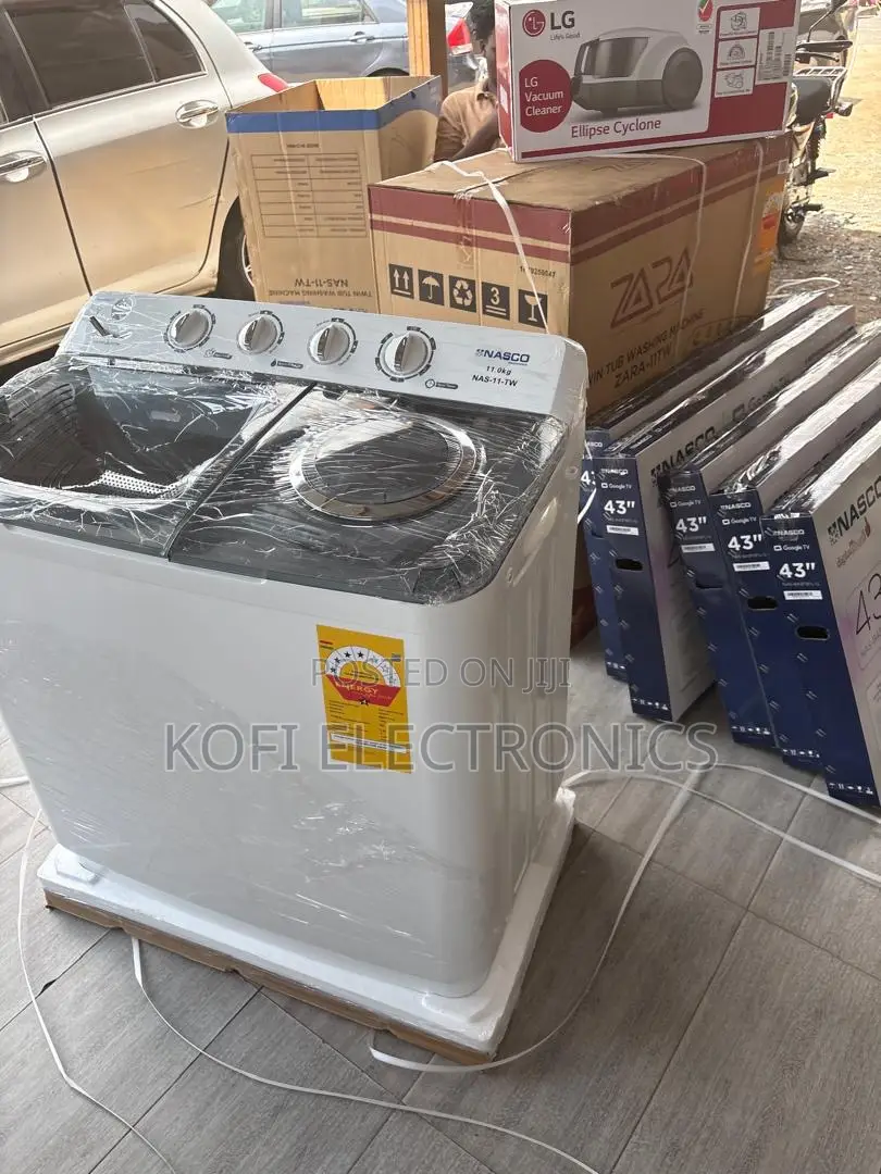 Nasco 11kg Washer Durable Everyday Laundry Unit