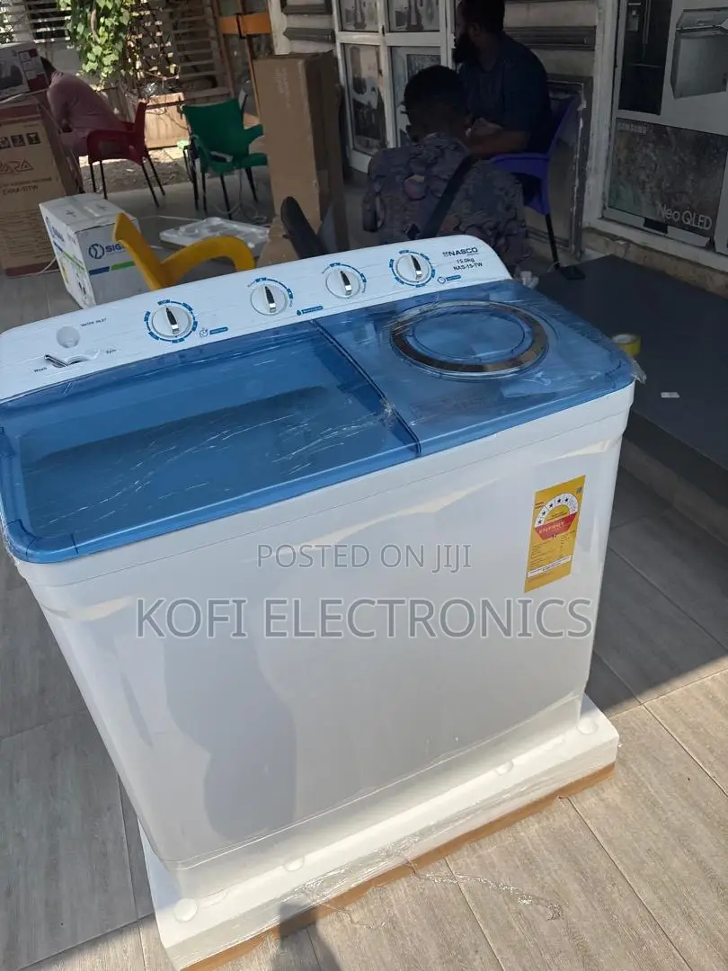 Nasco 15kg Washing Machine Powerful Laundry Performer