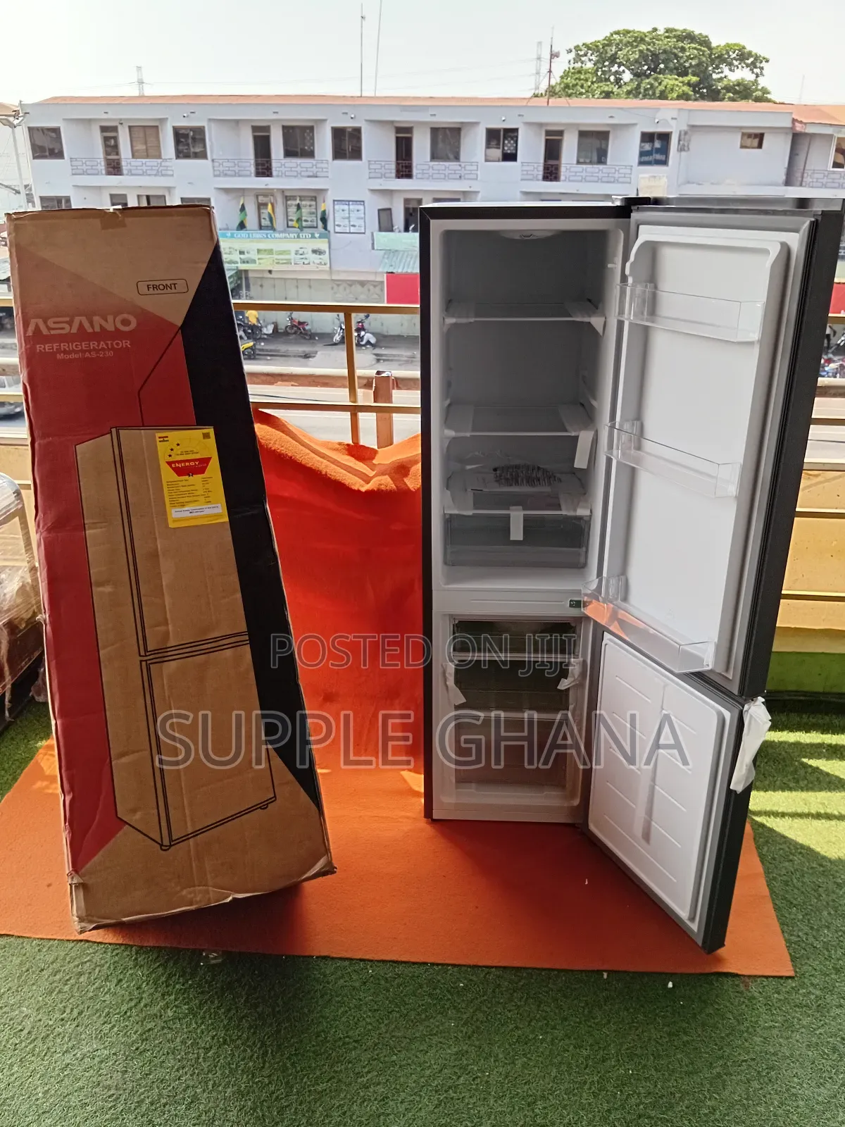 Asano 230l Refrigerator With Toughened Glass Shelves