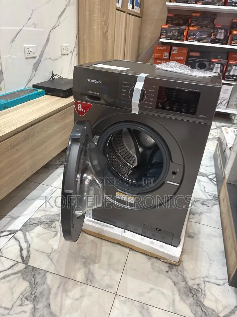 Skyworth 8kg Front Loader Powerful Laundry Performance