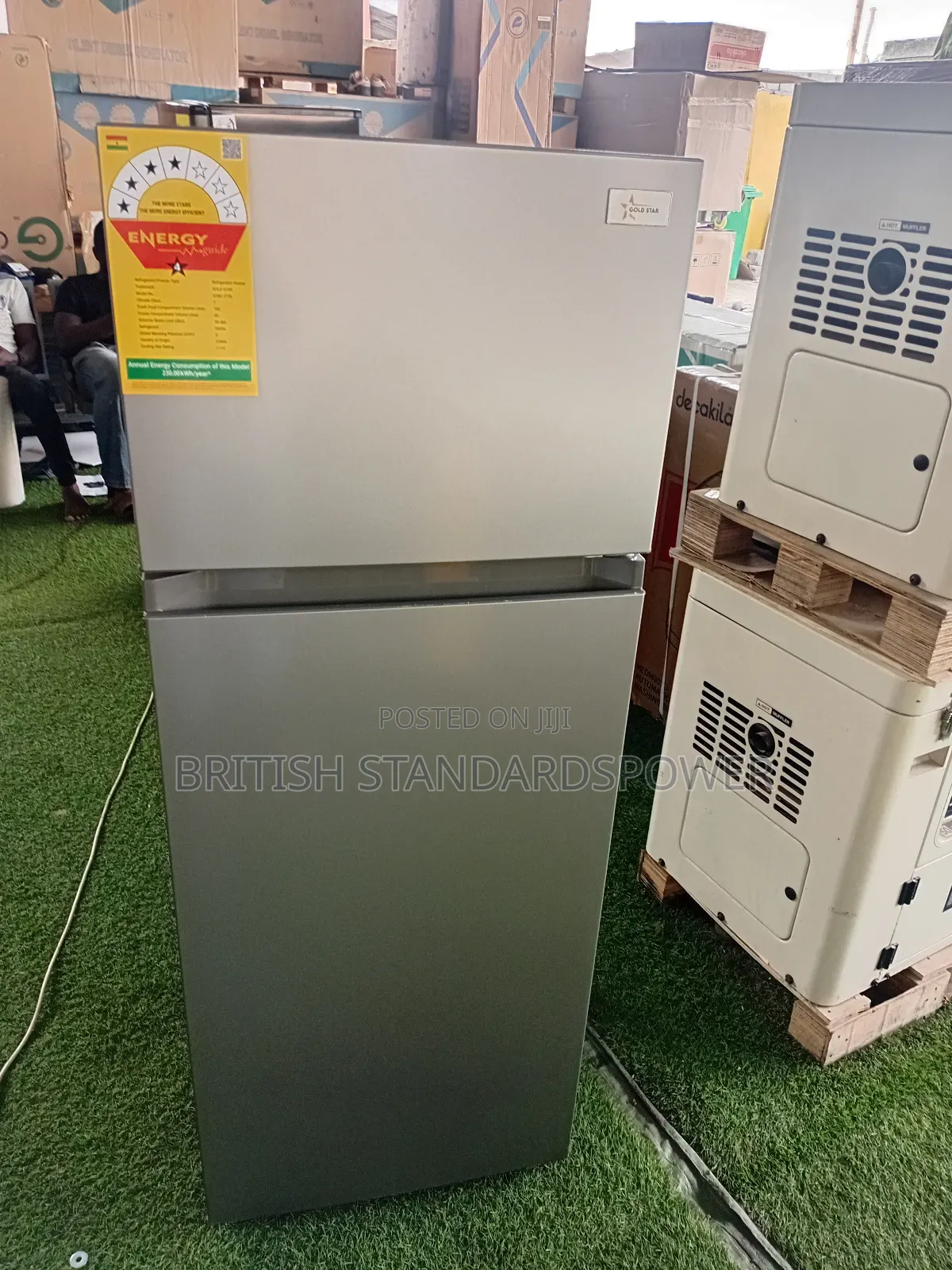 Goldstar Chill in Every Detail 210l Double Door Goldstar Fridge