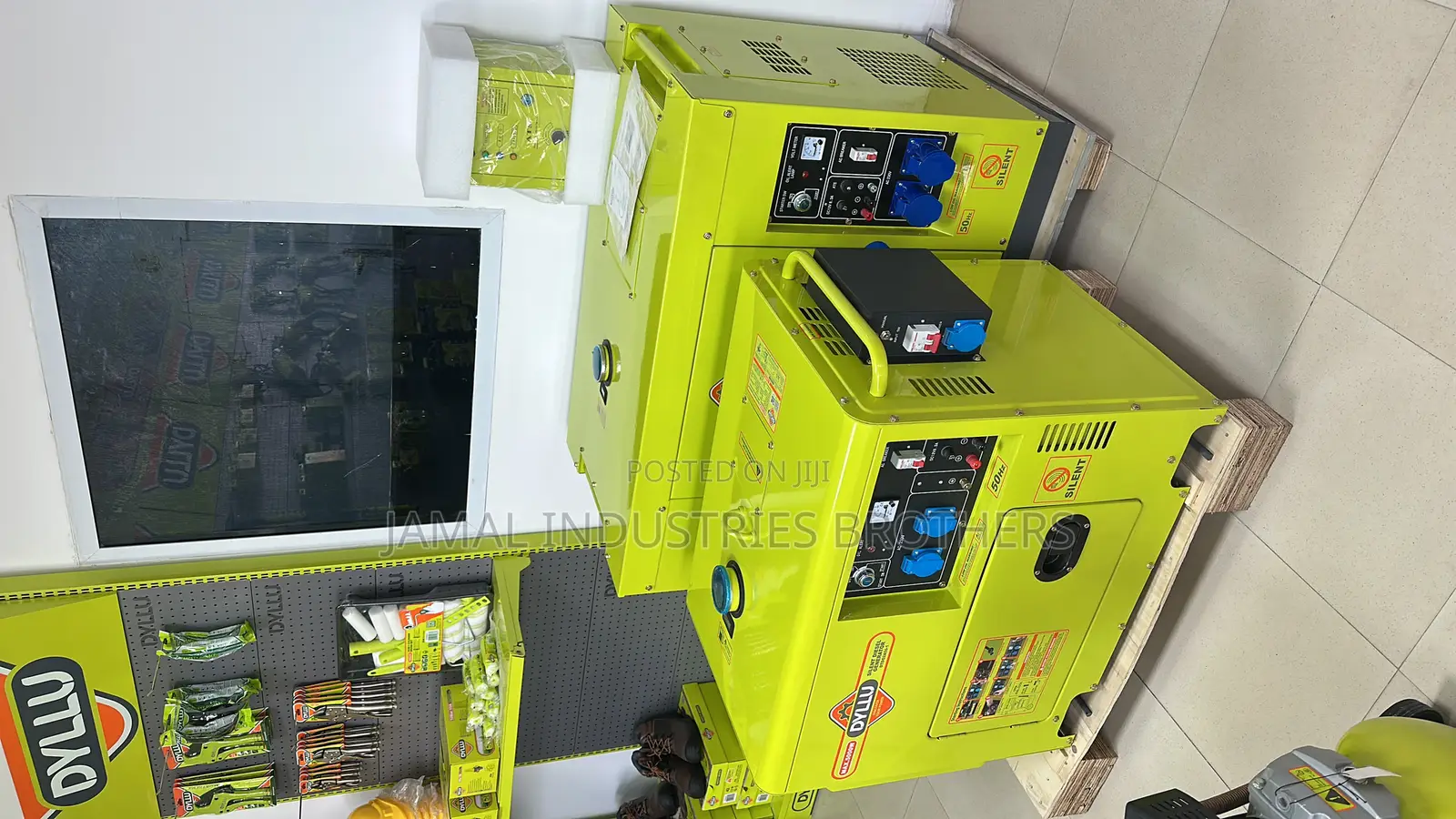 Silent Diesel Generator 10kva High Quality 8,000 Watts Brand New Dyllu