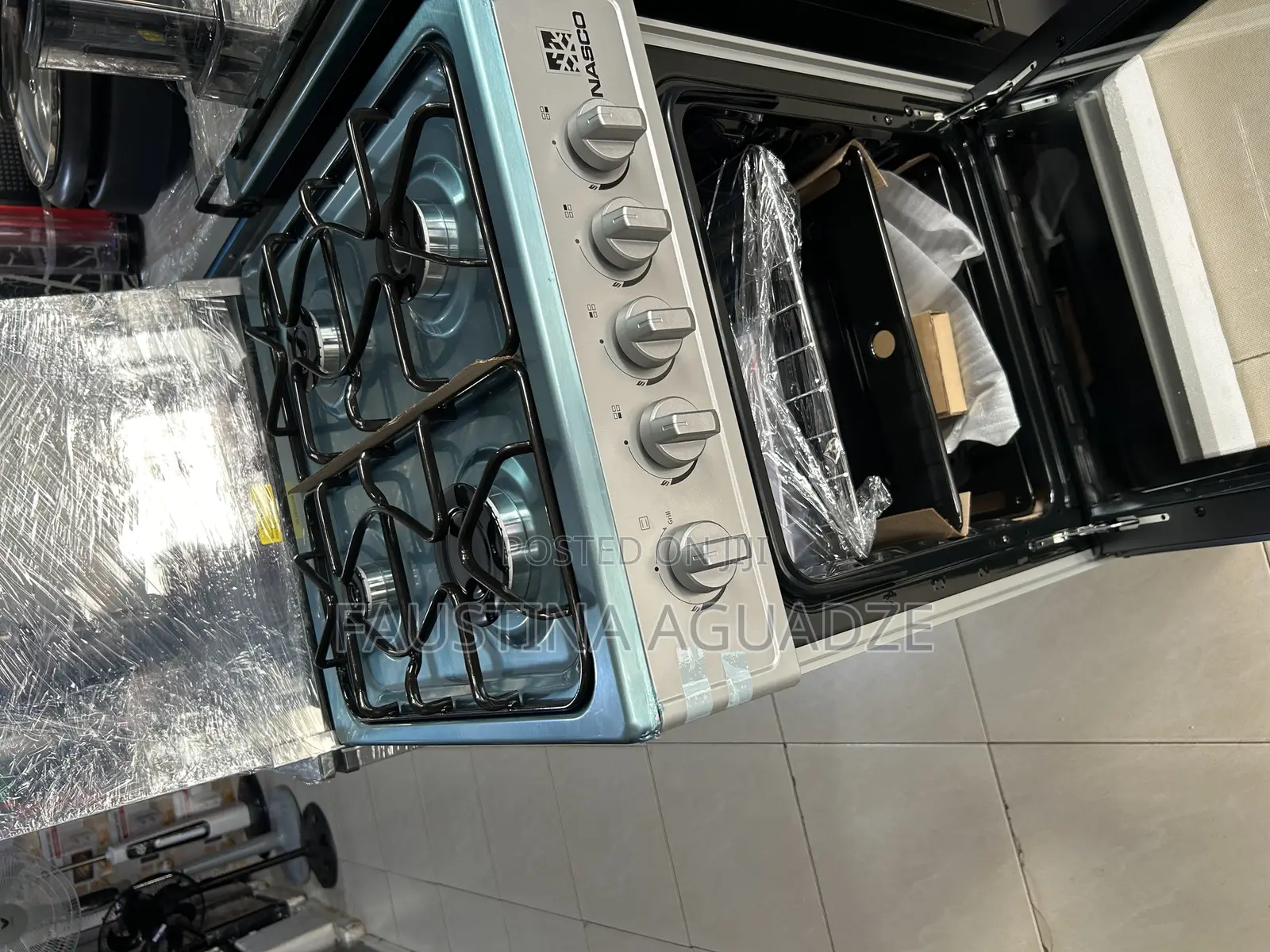 Nasco 50 X50 Gas Oven With Grill