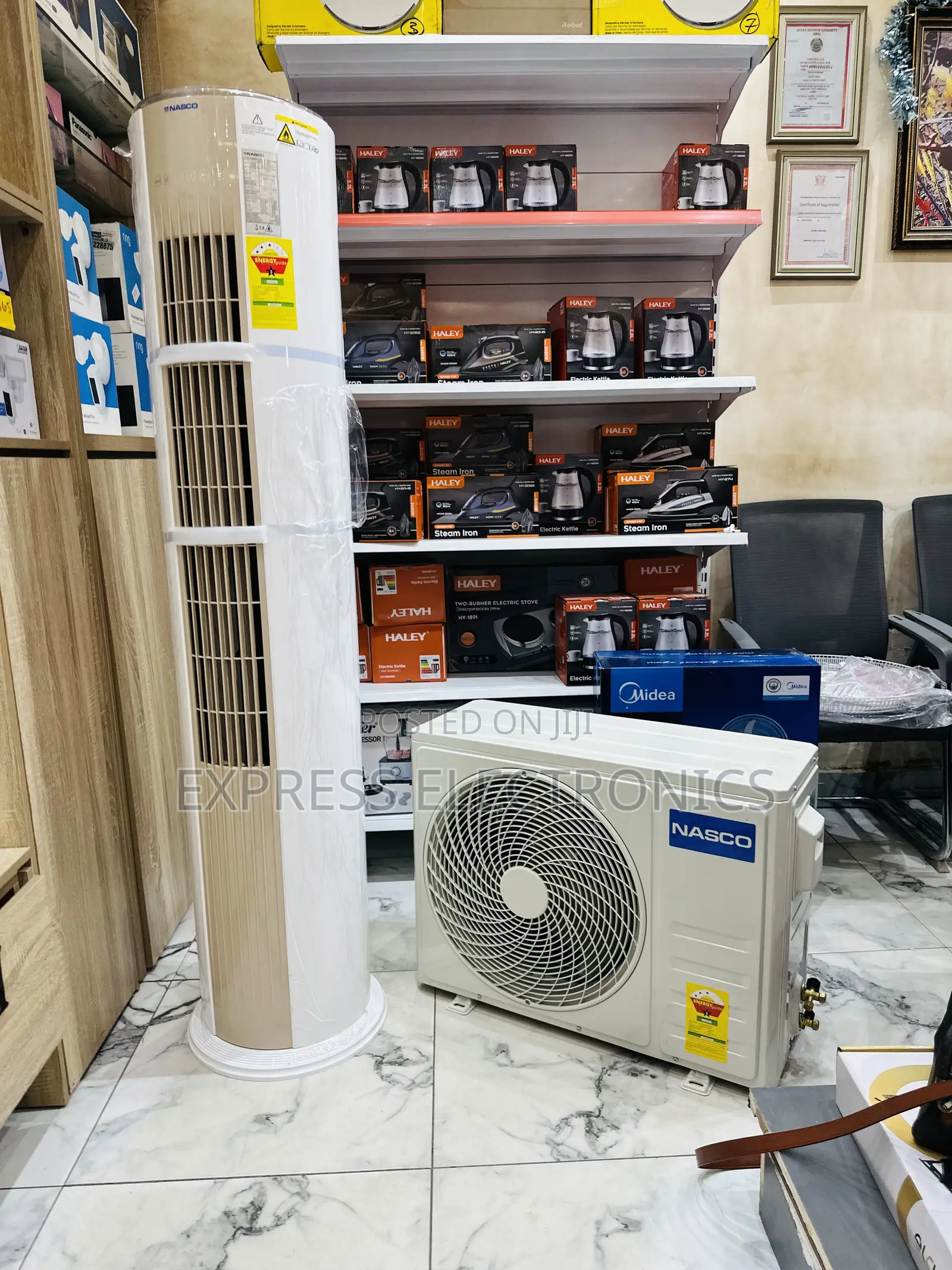 Very Affordable Price Split R410 Gas Nasco Floor Ac White 2.5hp