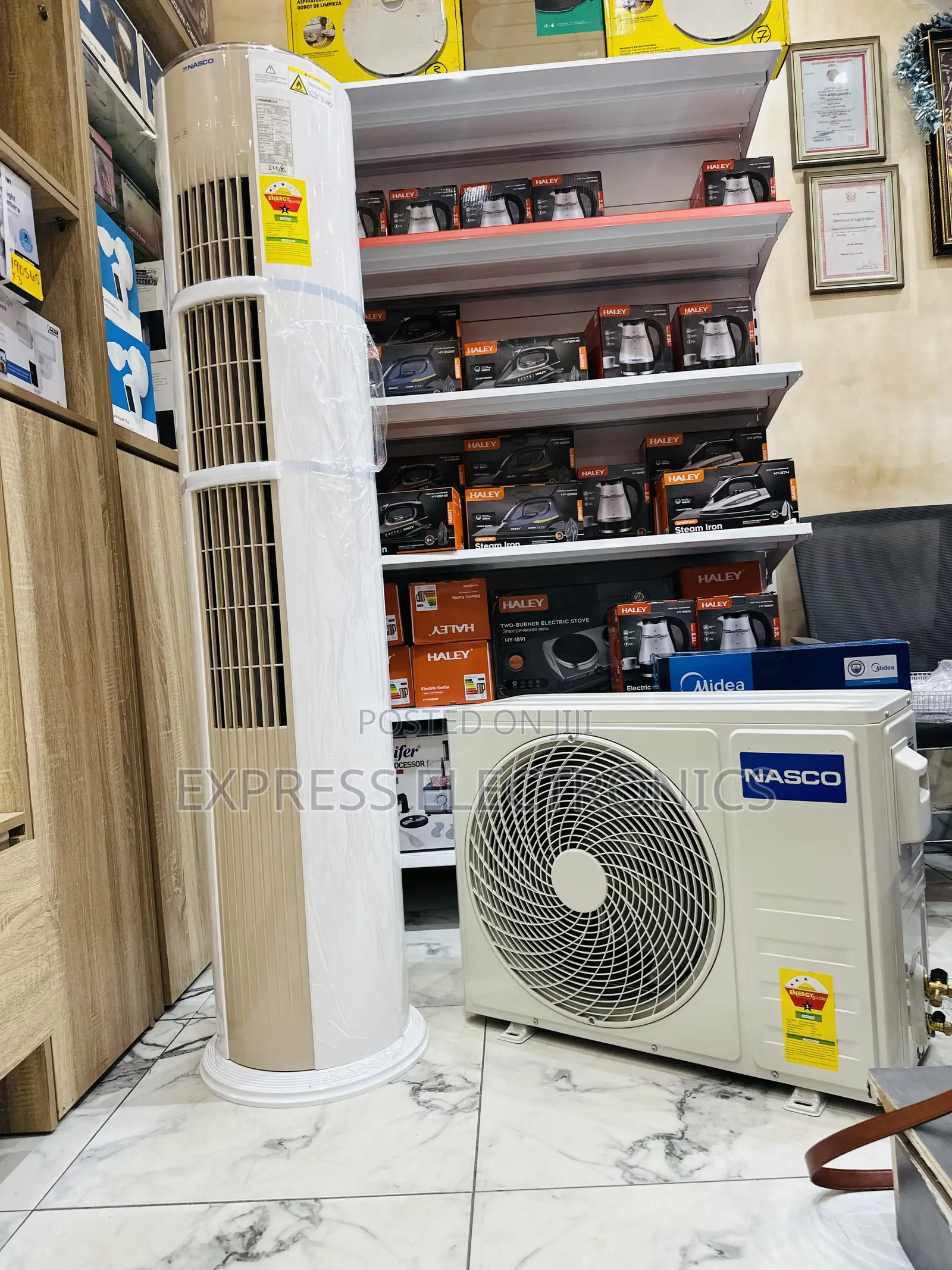 Call and Order for Floor Standing Air Conditioner 2.5hp Nasco