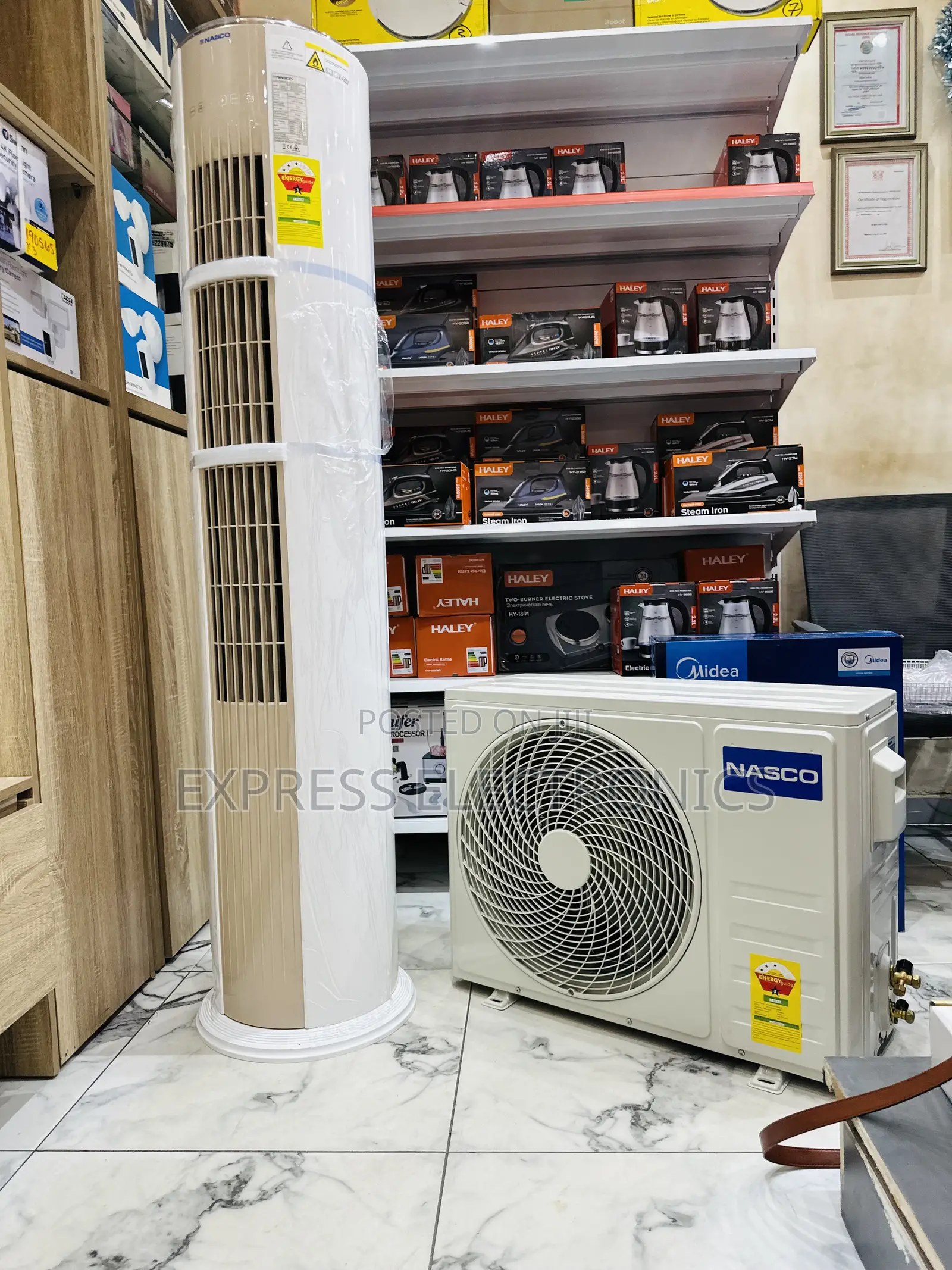 Best Buy for Less Nasco Floor Ac White 2.5hp Rounded Design