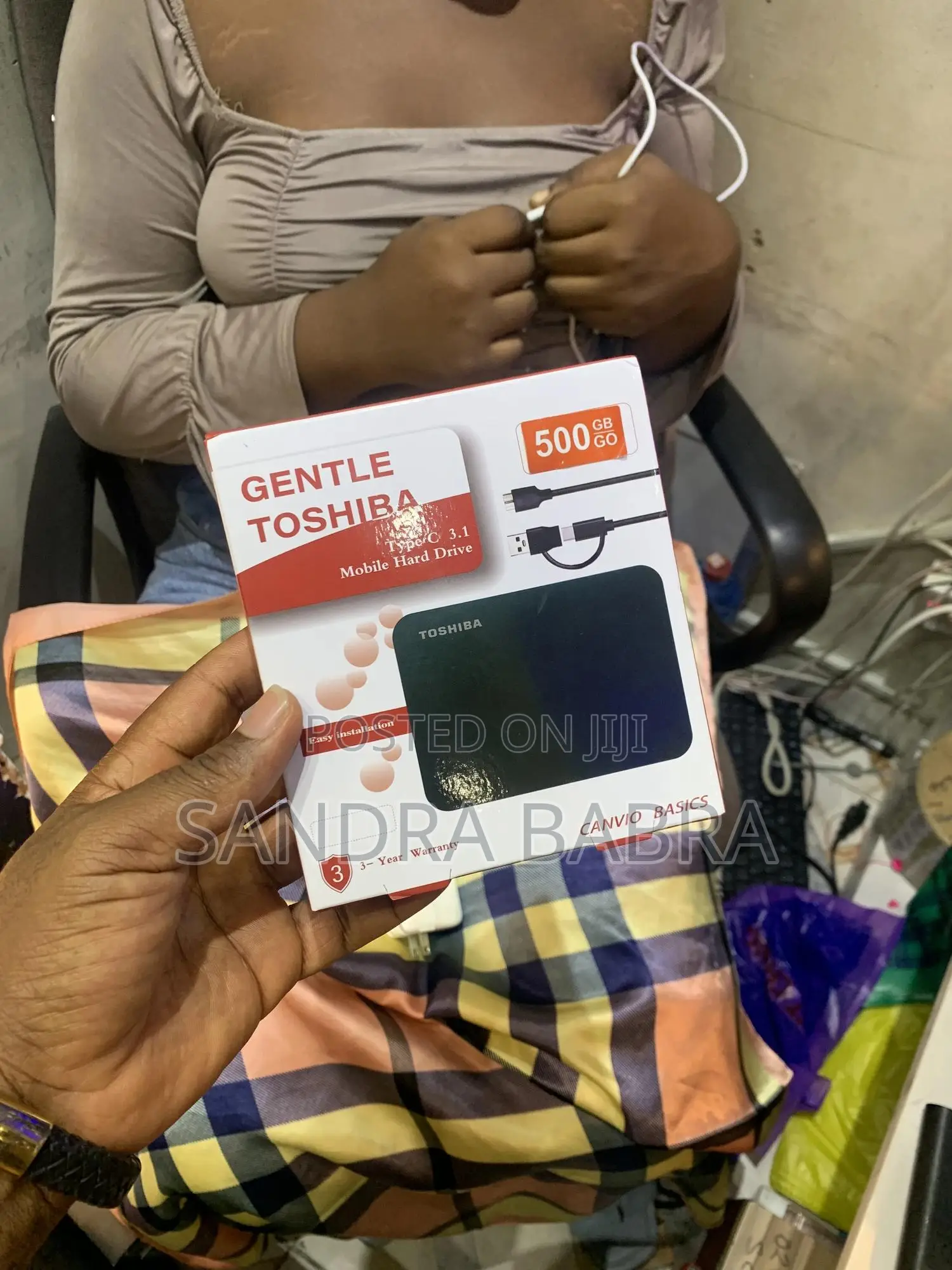 500gb Gentle Toshiba External