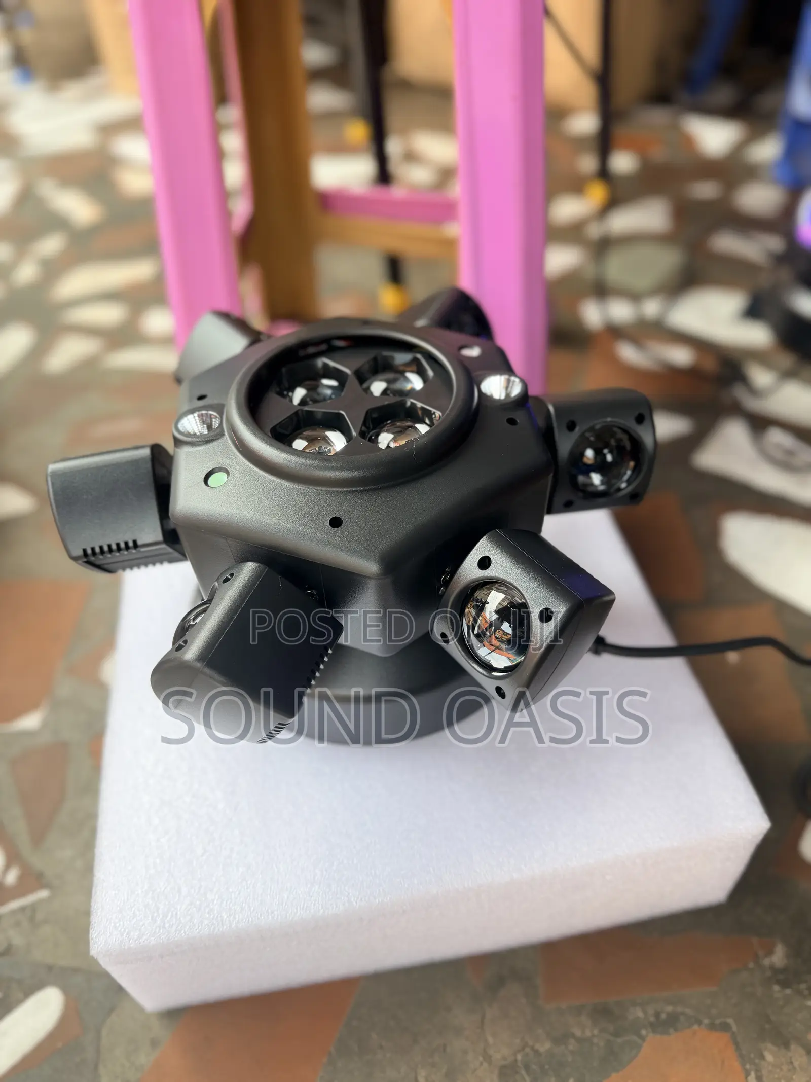 Rgbw Moving Head Dj Light, 6 Arms Beam & Bee-eye Led Stage Light