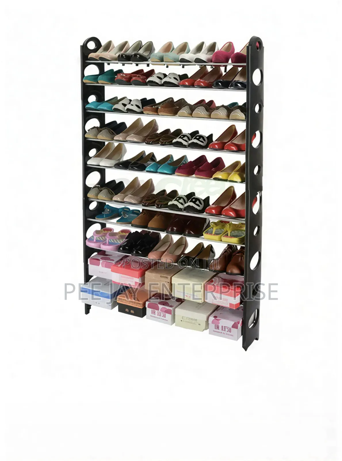 Multi-tiered Shoe Rack