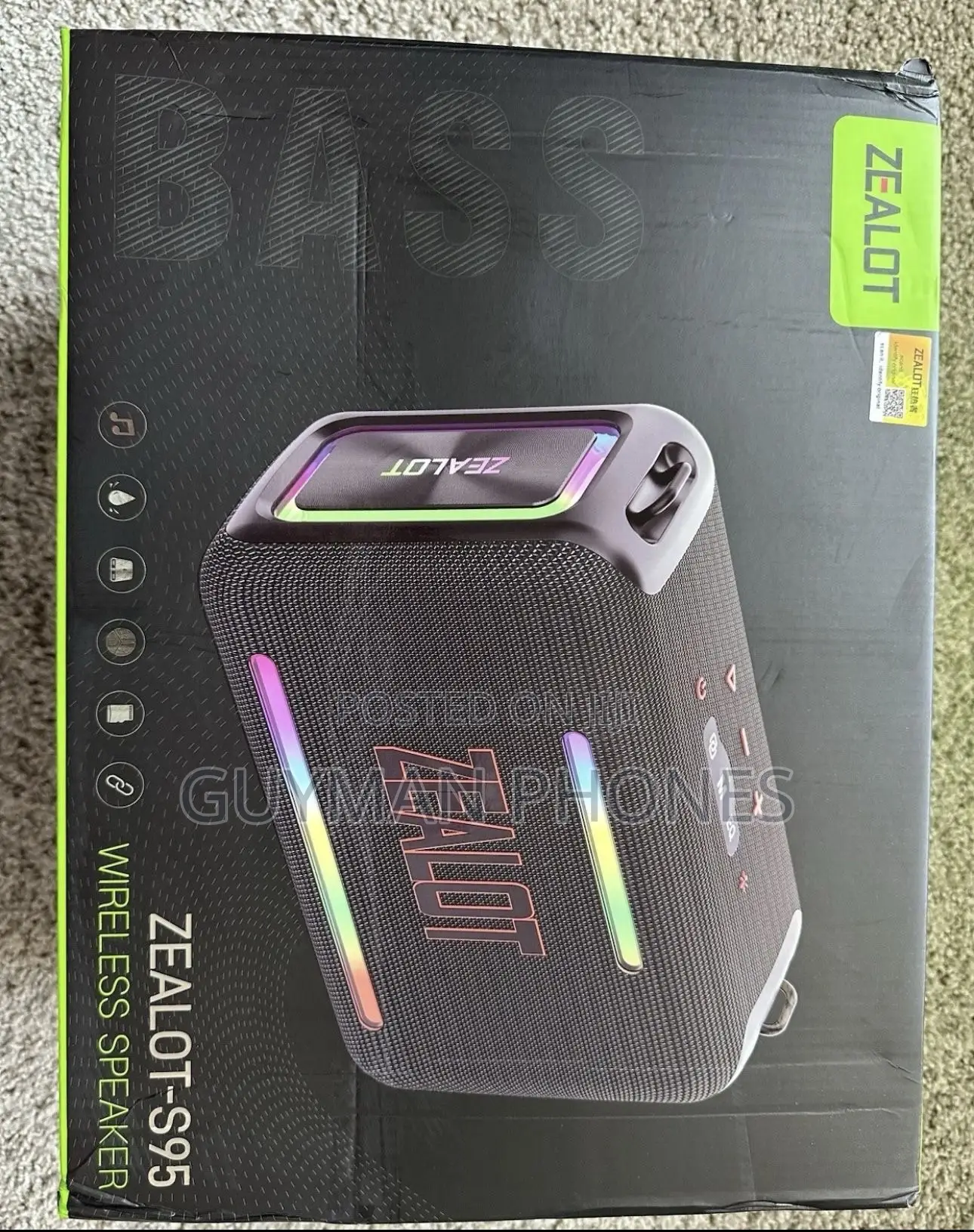 Zealot S95 Portable Speaker