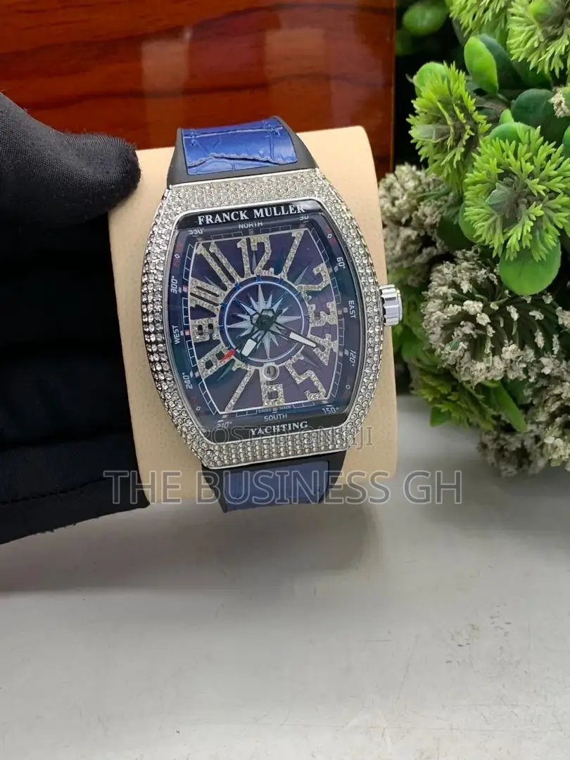 Franck Muller Watch (Iced Out)