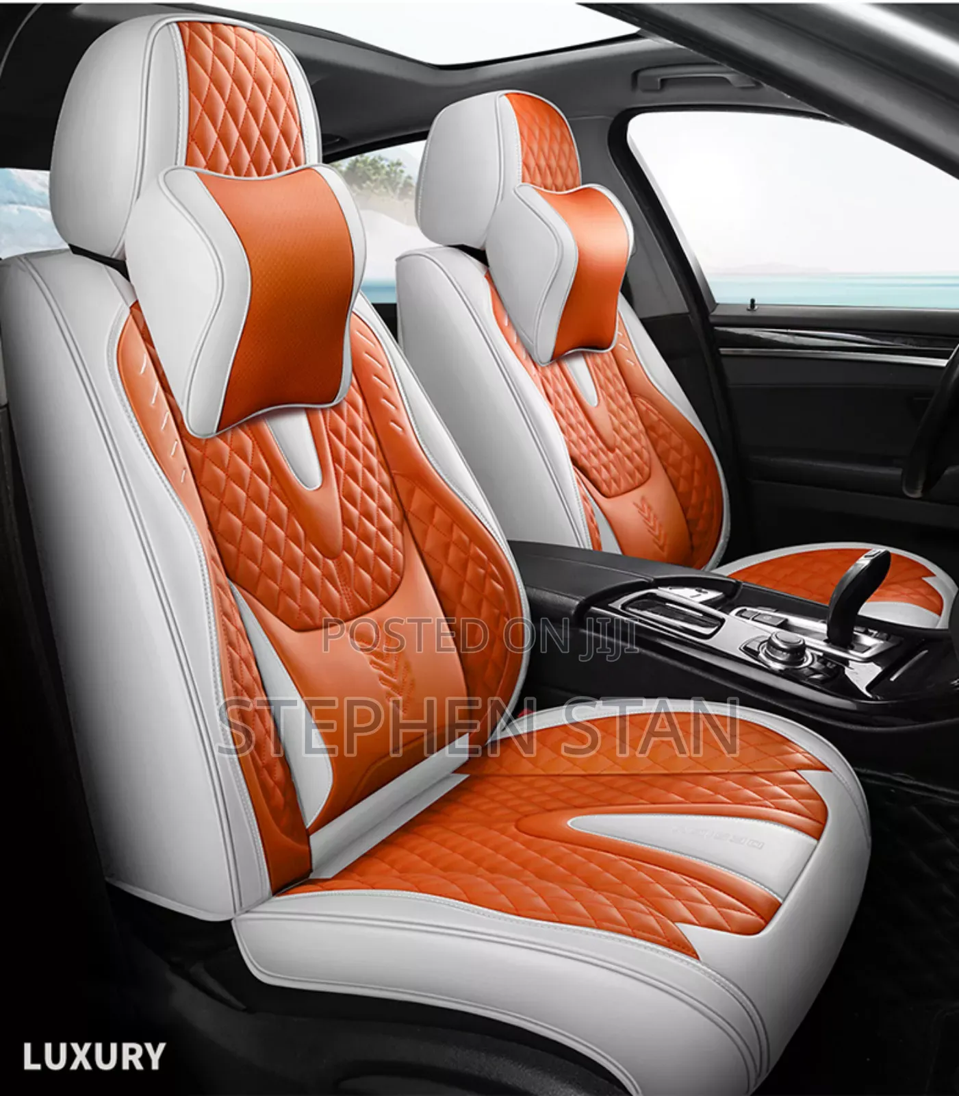 Universal Leather Car Seat Cover – Home Installation Available