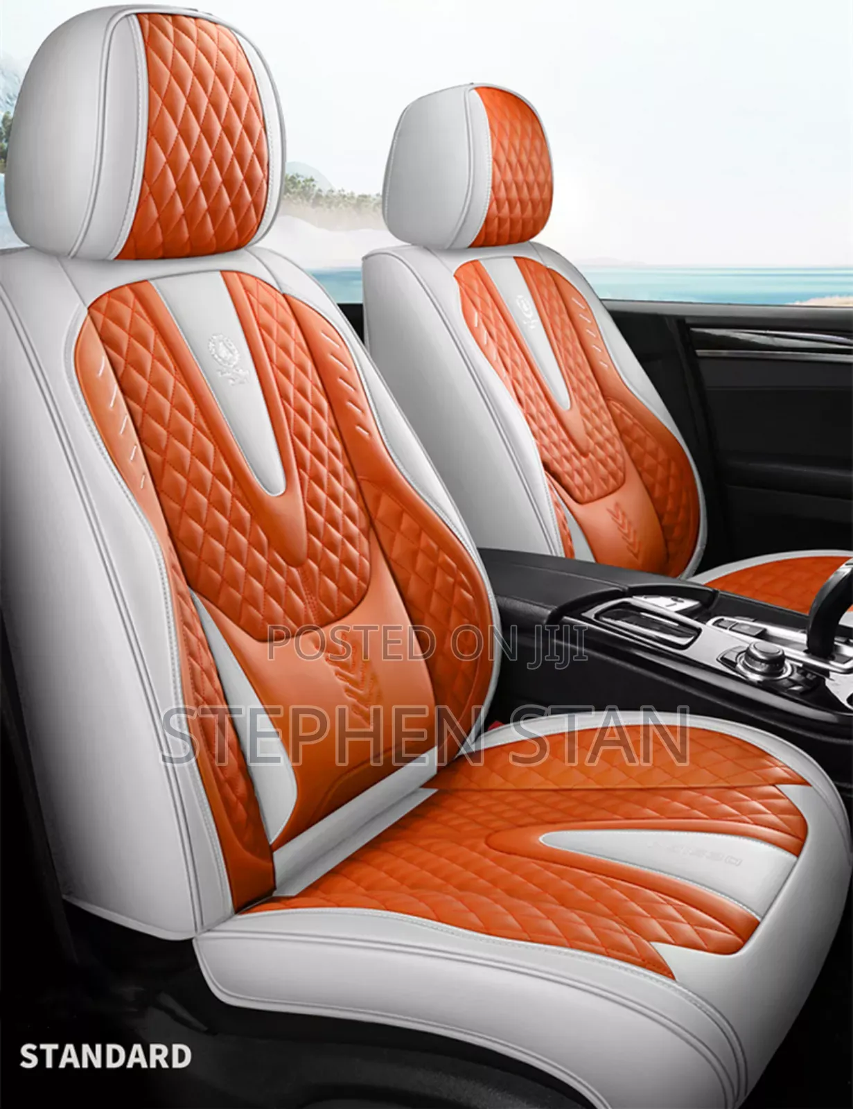 Universal Leather Car Seat Cover – Home Installation Available