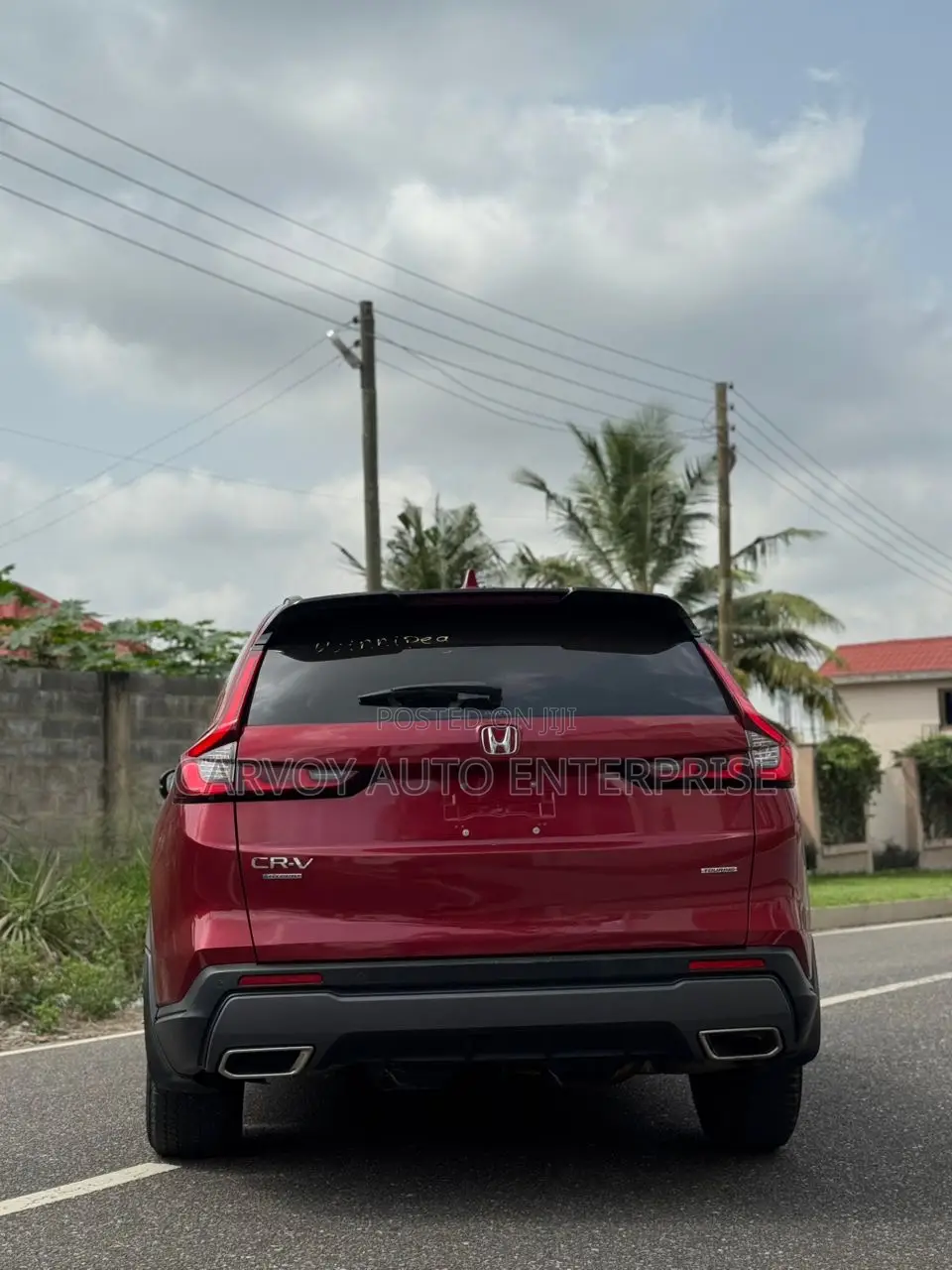 Honda CR-V EX-L AWD w/o BSI 2024 Red